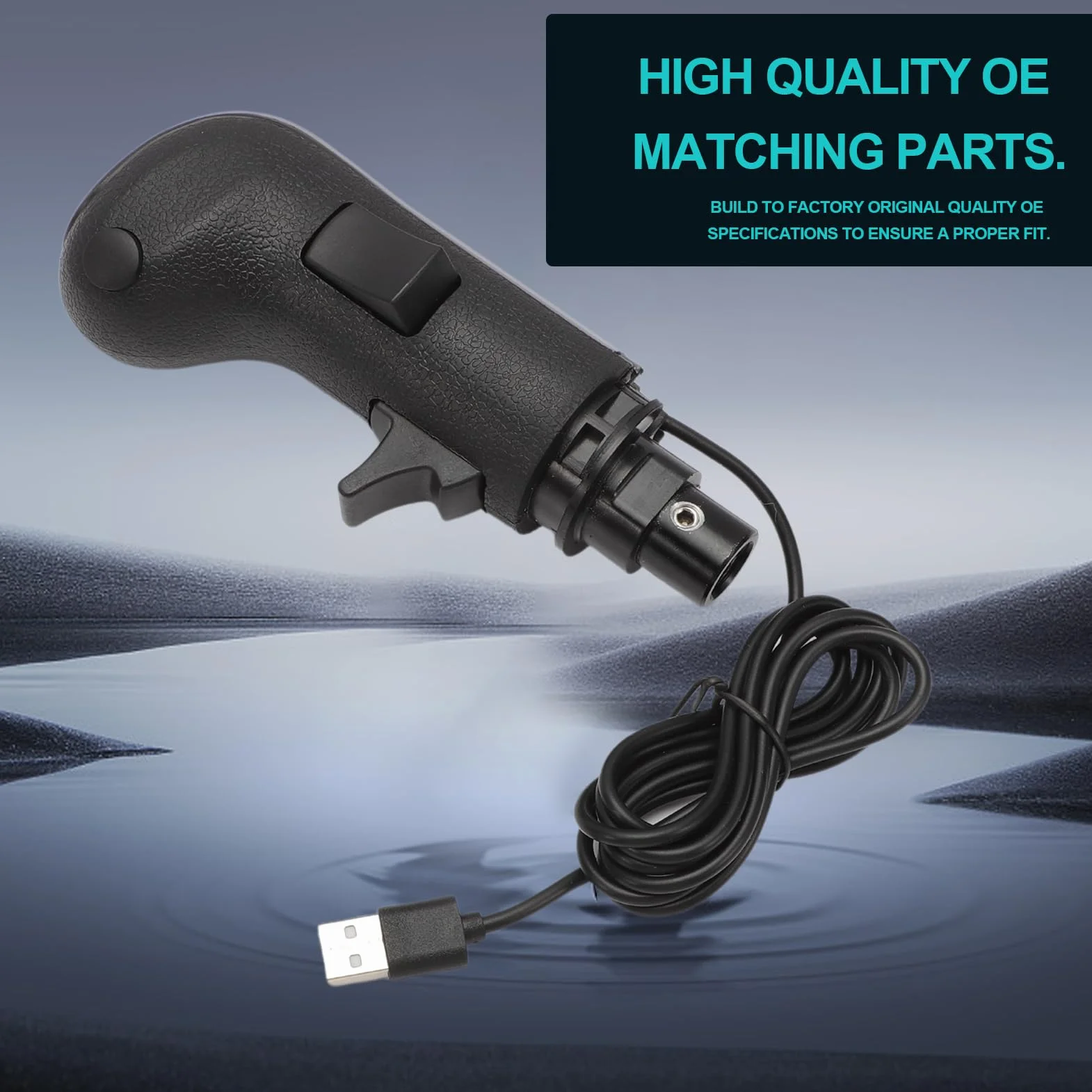MangWany PC USB Gear Simulator gałka zmiany biegów pasuje do Logitech G923 G29 G27 G25 TH8A Simracing Racing Shifter