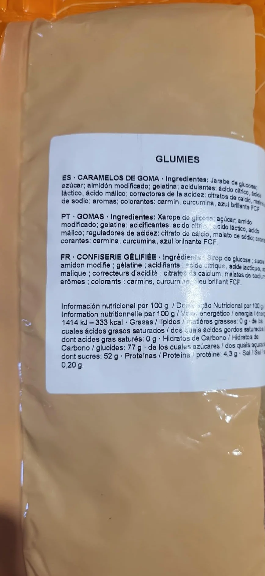 Trolli Glumies kwaśne robaki worek 1 kg (1000 gramów)
