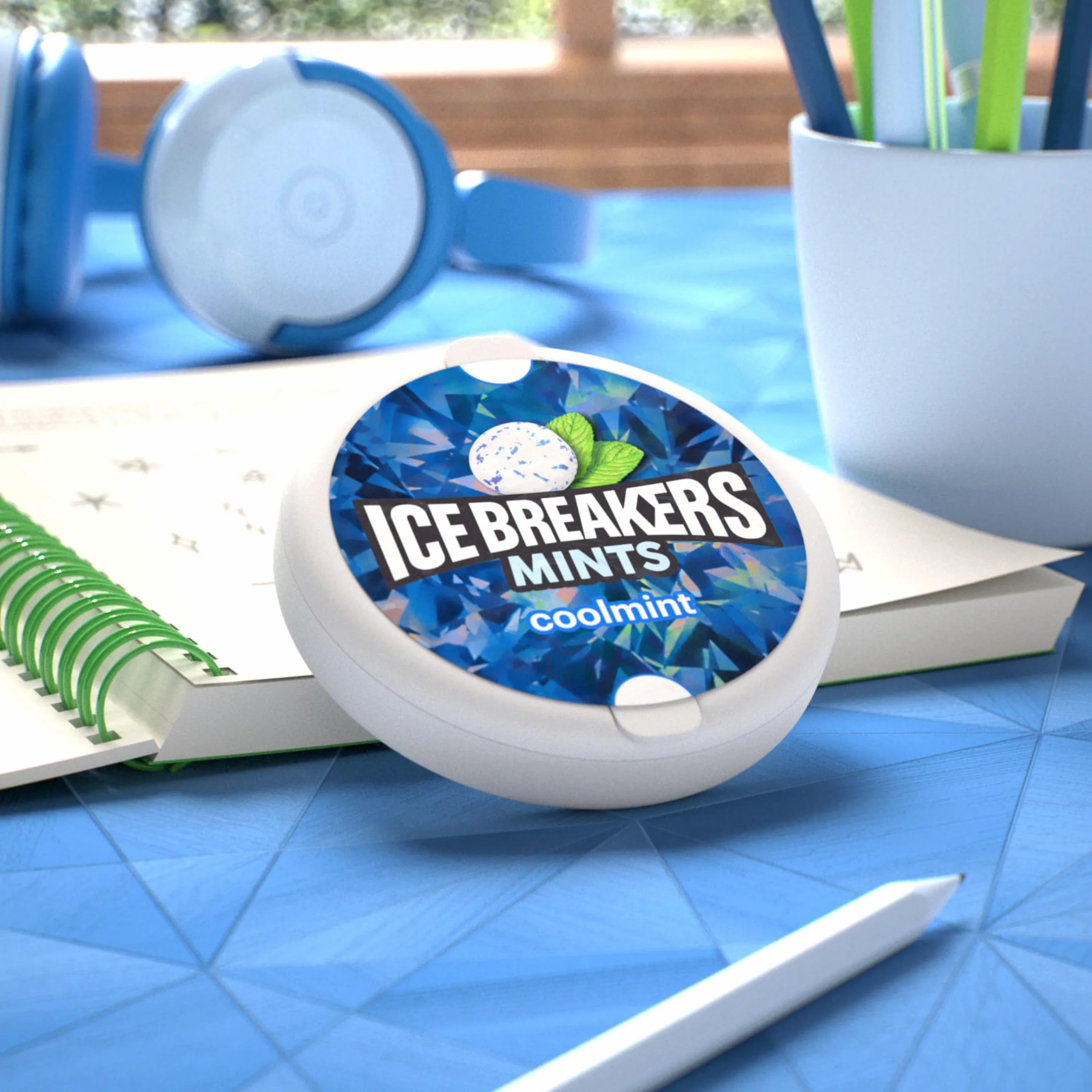 Ice Breakers Cool Mint Cukierki z mięty pieprzowej 42 g