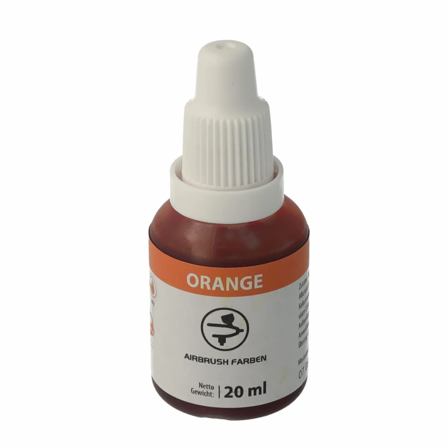 Bakeryteam Airbrush barwnik spożywczy pomarańczowy 20 ml