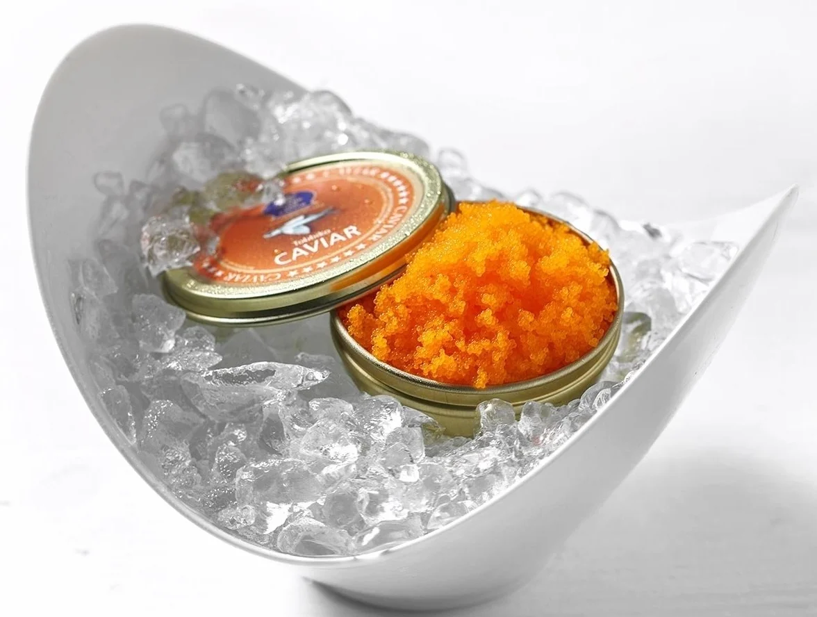 Tobiko kawior - latająca ryba 90 g (pomarańczowa)