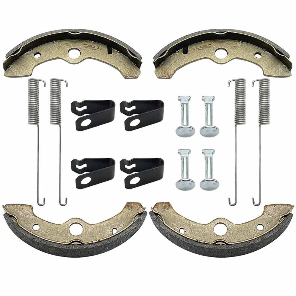 Przednie szczęki hamulcowe Sprężyna lewa prawa pasuje do Yamaha Kodiak 400 YFM350 YFM400 Big Bear 350 1989-1998