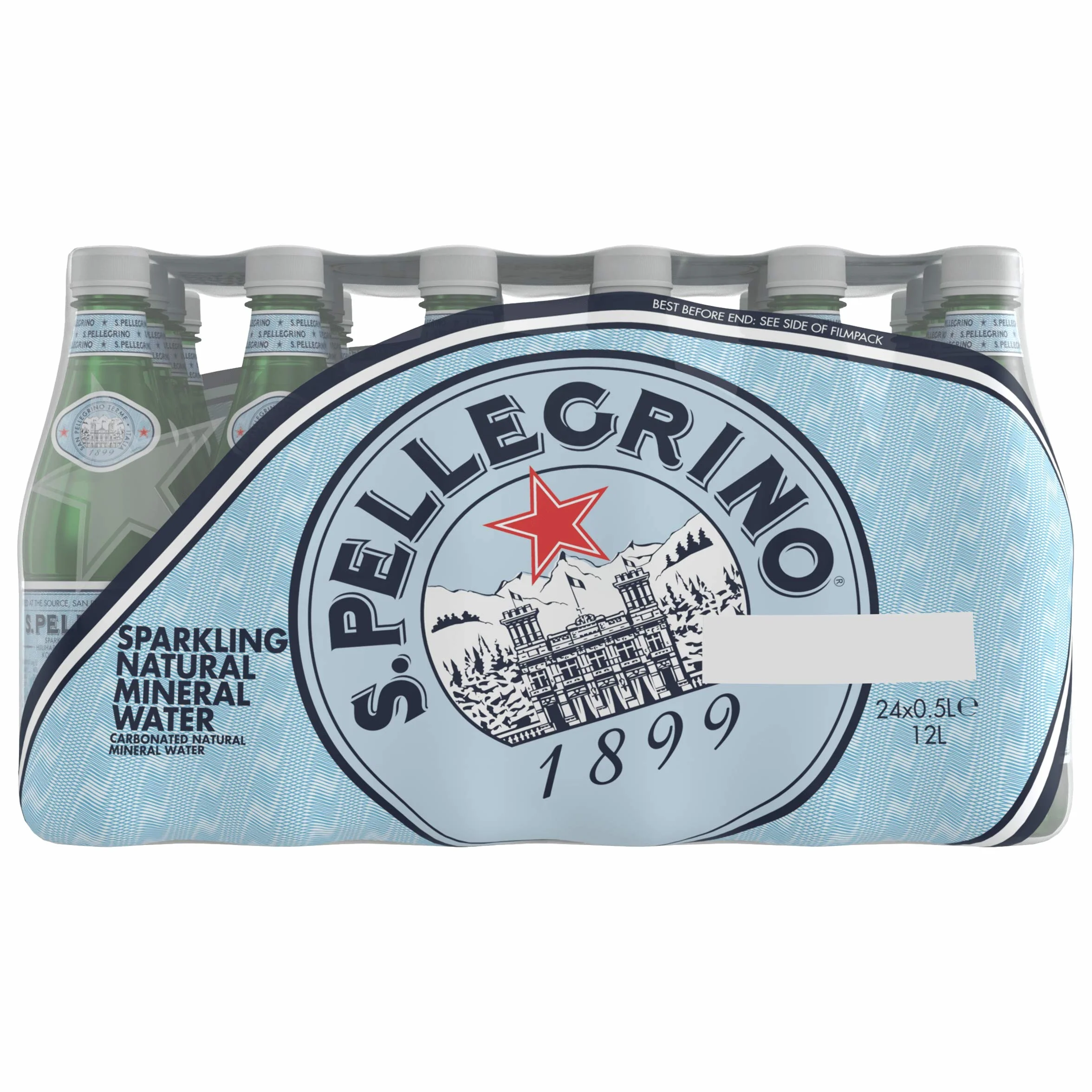 San Pellegrino Naturalna woda mineralna gazowana 24 x 500 ml