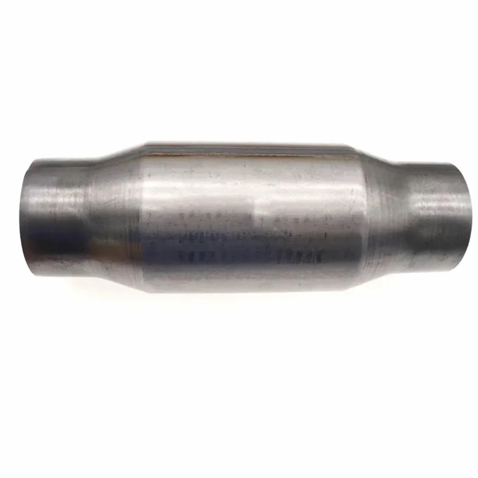 Uniwersalny katalizator z wlotem/wylotem Uniwersalny katalizator samochodowy 3 cale/7,62 cm, układ wydechowy sportowy, 400 otworów, wlot/wylot, spawany, ze stali nierdzewnej Katalizator spalin