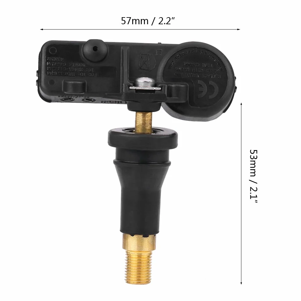 TPMS 56029398AB 68241067AB System czujnika ciśnienia w oponach samochodowych dla Lancera Outlandera Grand Caravan Challenger dla 56029398ab rdks tpms freemont freemont sensore gomme 56029398ab grand+56029398a