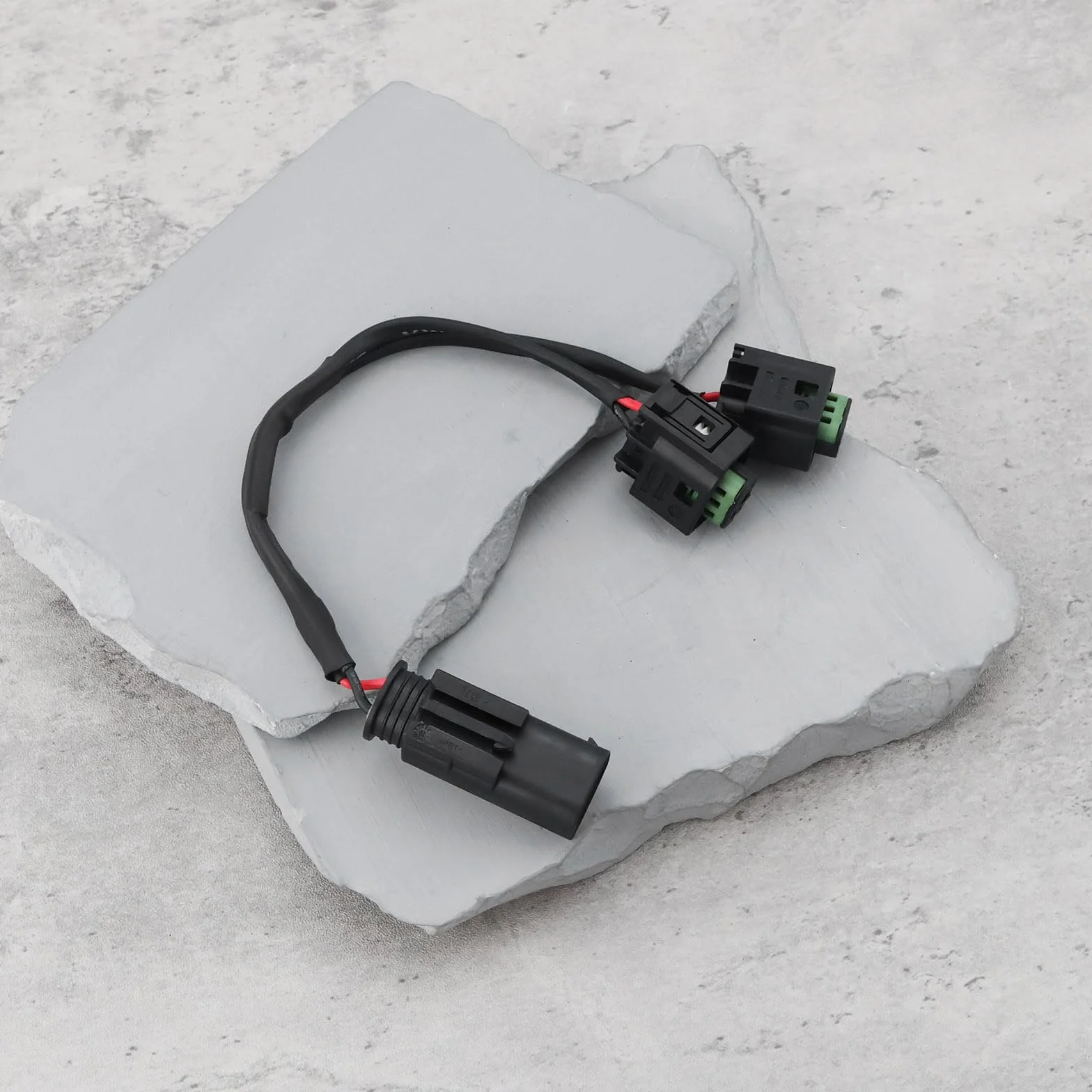 OTOTEC Kabel adaptera AUX 12 V do motocykli Y kompatybilny z BMW R1200GS R1250GS podgrzewane uchwyty nawigacja satelitarna GPS 20 cm