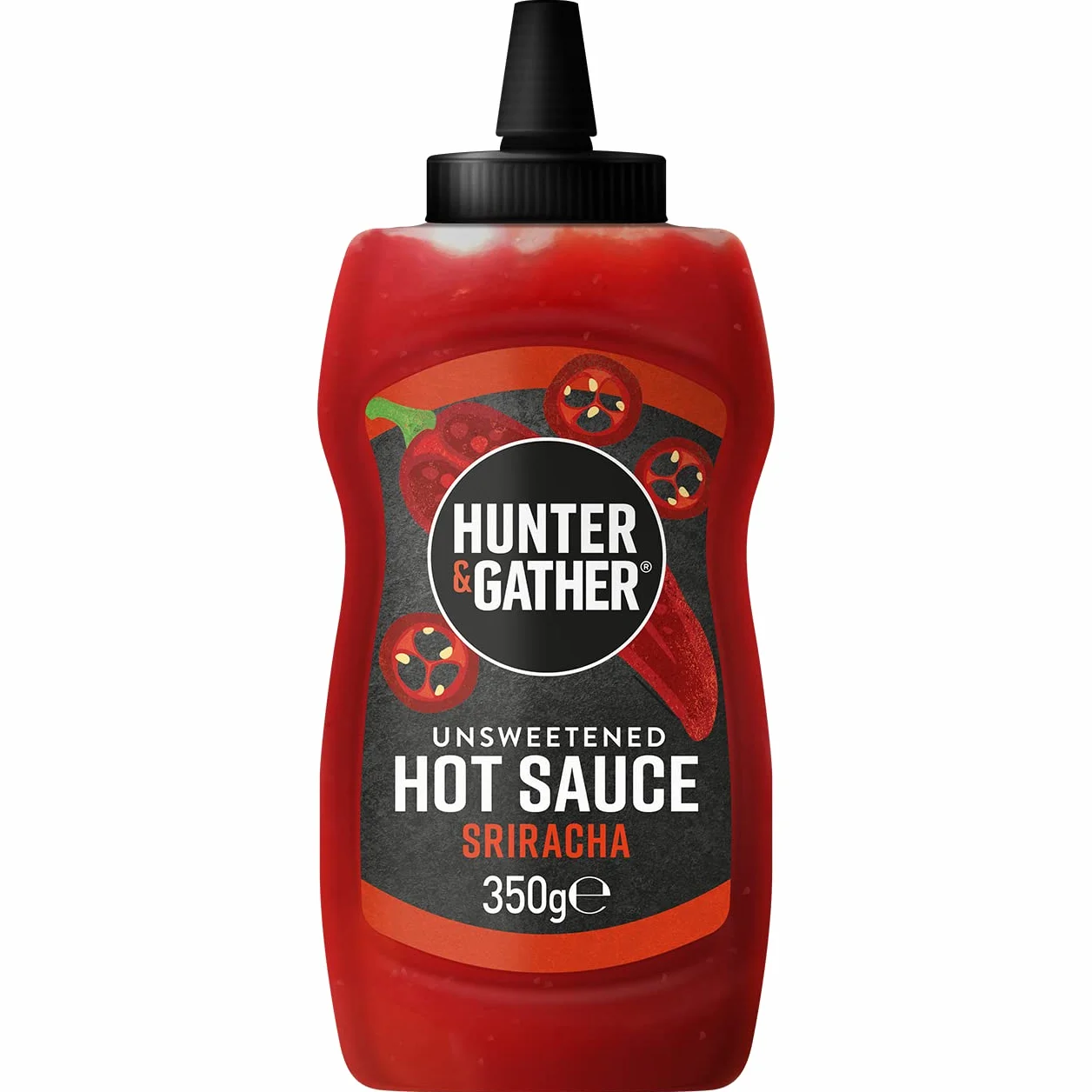 Ostra sosa Sriracha 350g bez cukru Keto Paleo Wegański Salt Range Pakistan