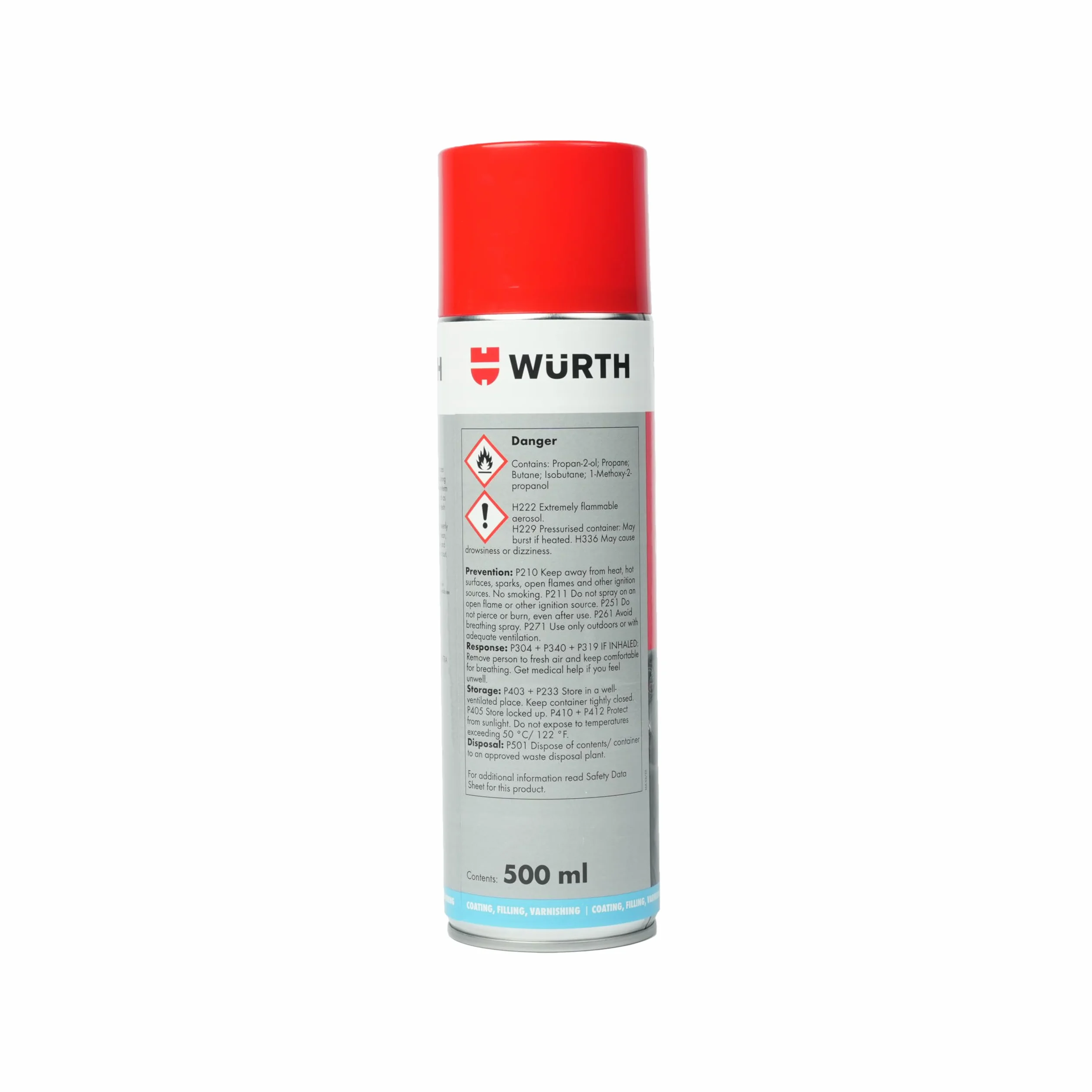 WÜRTH środek do czyszczenia wnętrz 500 ml