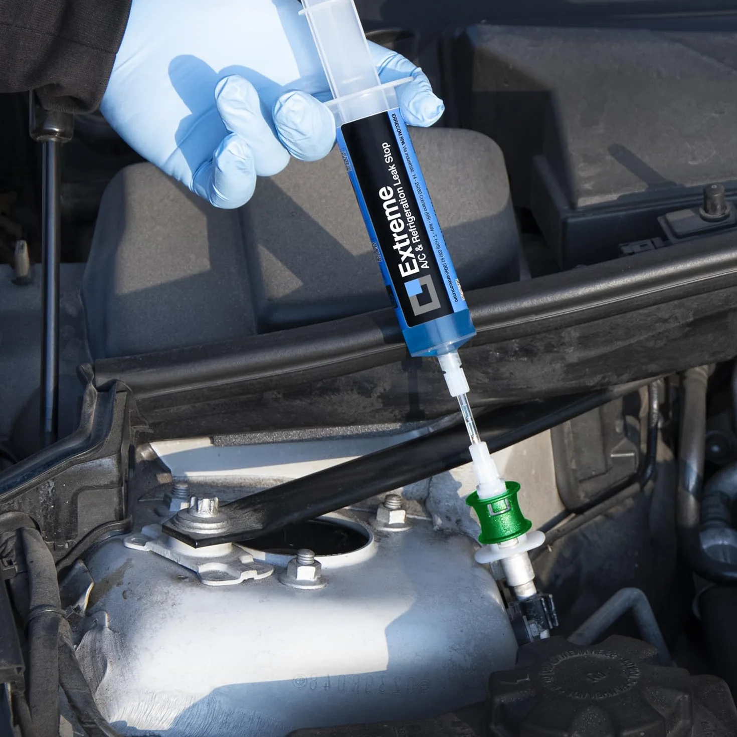 ERRECOM Extreme – 30 ml, Uszczelniacz do Urządzeń Klimatyzacyjnych oraz Chłodniczych, także do Klimatyzacji Samochodowej (bez adapterów)