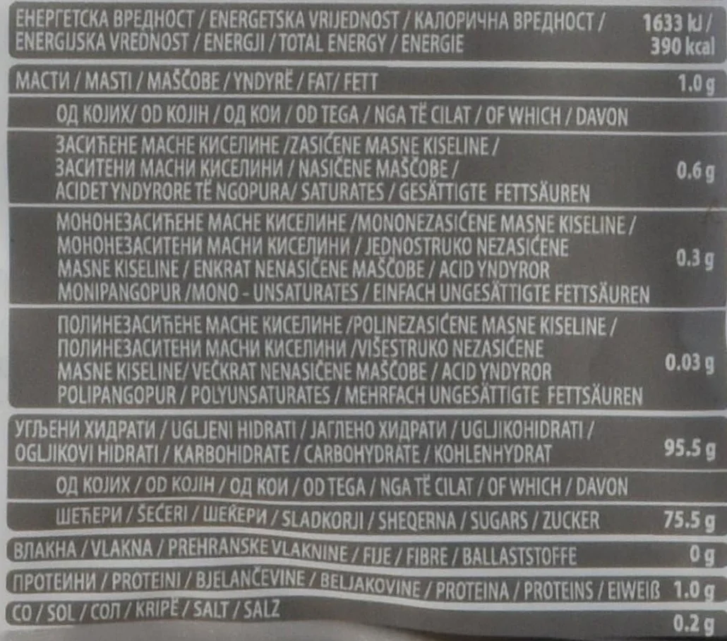 Cukierki wypełnione lukrecją Pionir Serbia 16 x 100 g