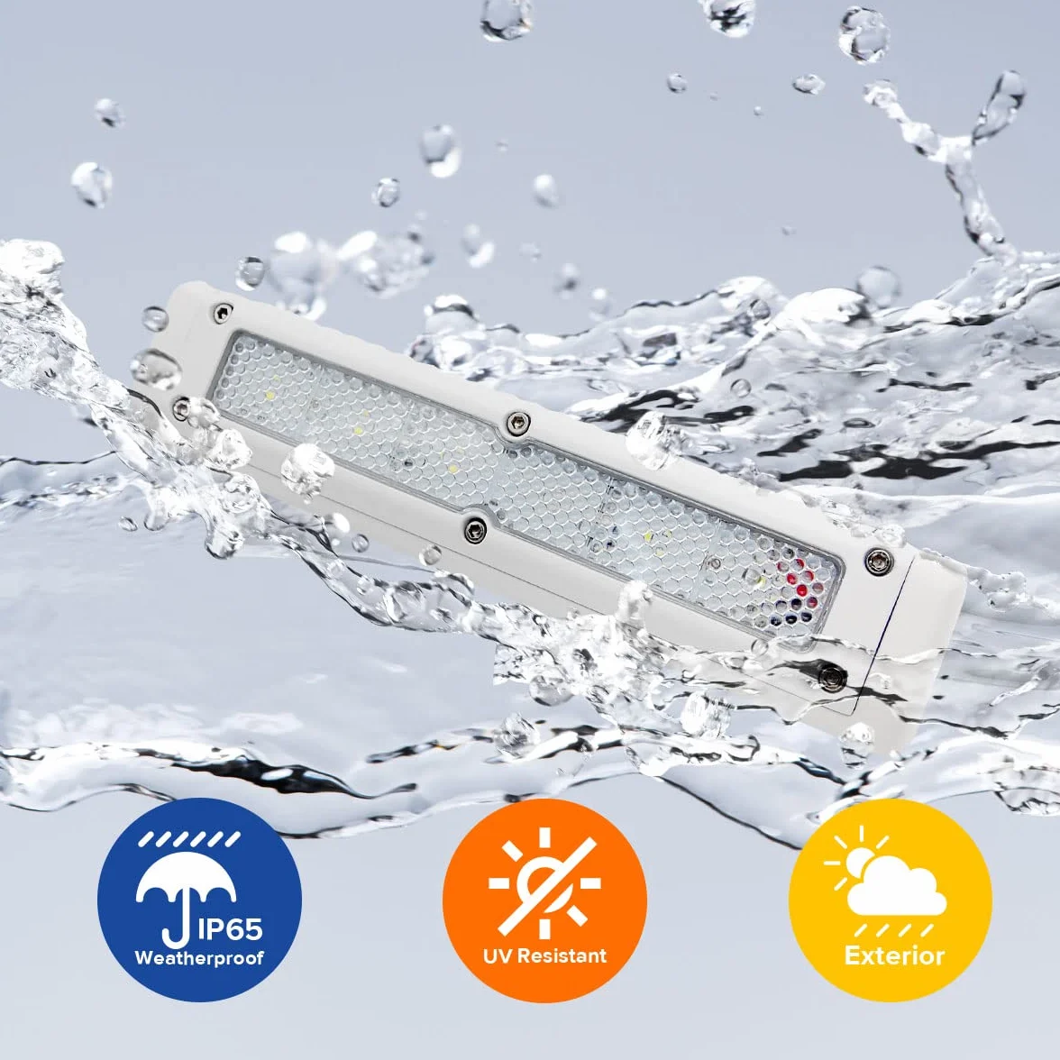 Dream Lighting LED Lampa Markizy do Kampera Zewnętrzne 12v Kempingowych Światło Ganek RV Wodoszczelna Kamperów Przyczepa Kempingowa Aluminium IP65 11W 720LM