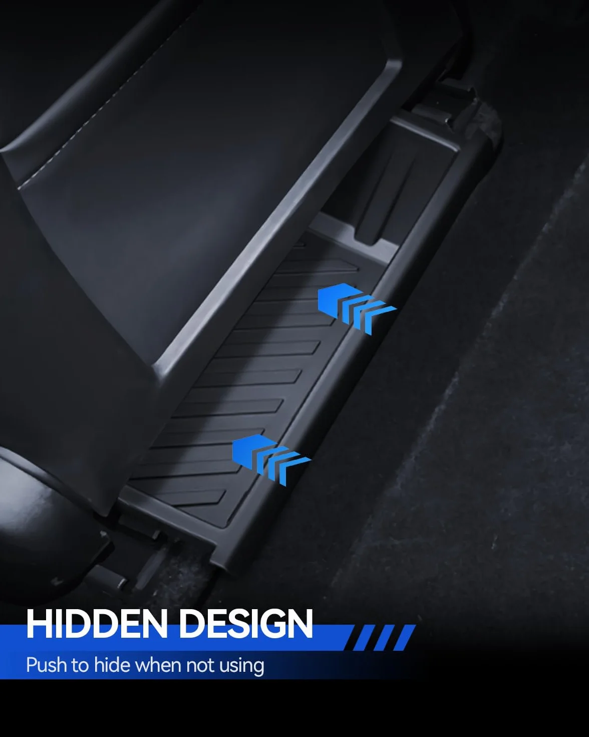 Organizer na siedzenia do Tesla Model Y 2023-2025 pudełko do przechowywania pod siedzeniem przednie siedzenia ukryta komora Tesla Y 2025 Juniper Model Y akcesoria (TPE)