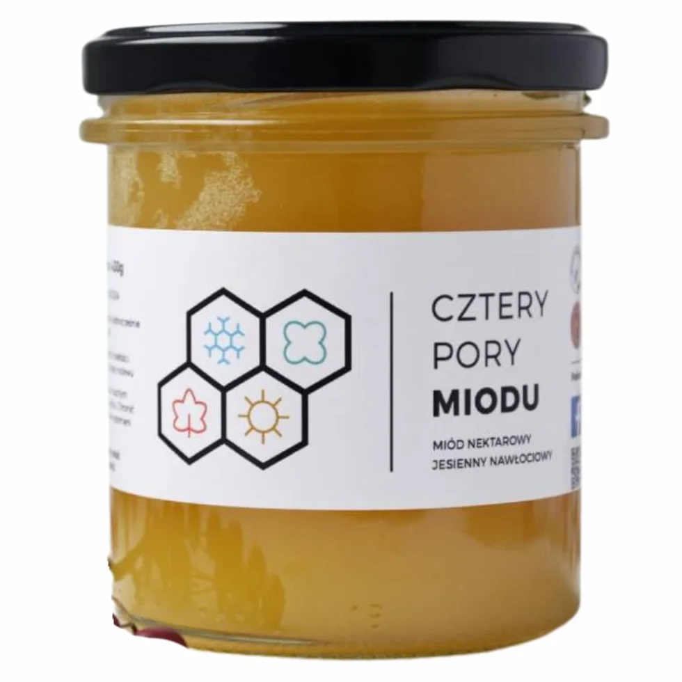 Naturalny miód nawłociowy 430g surowy pszczelarski