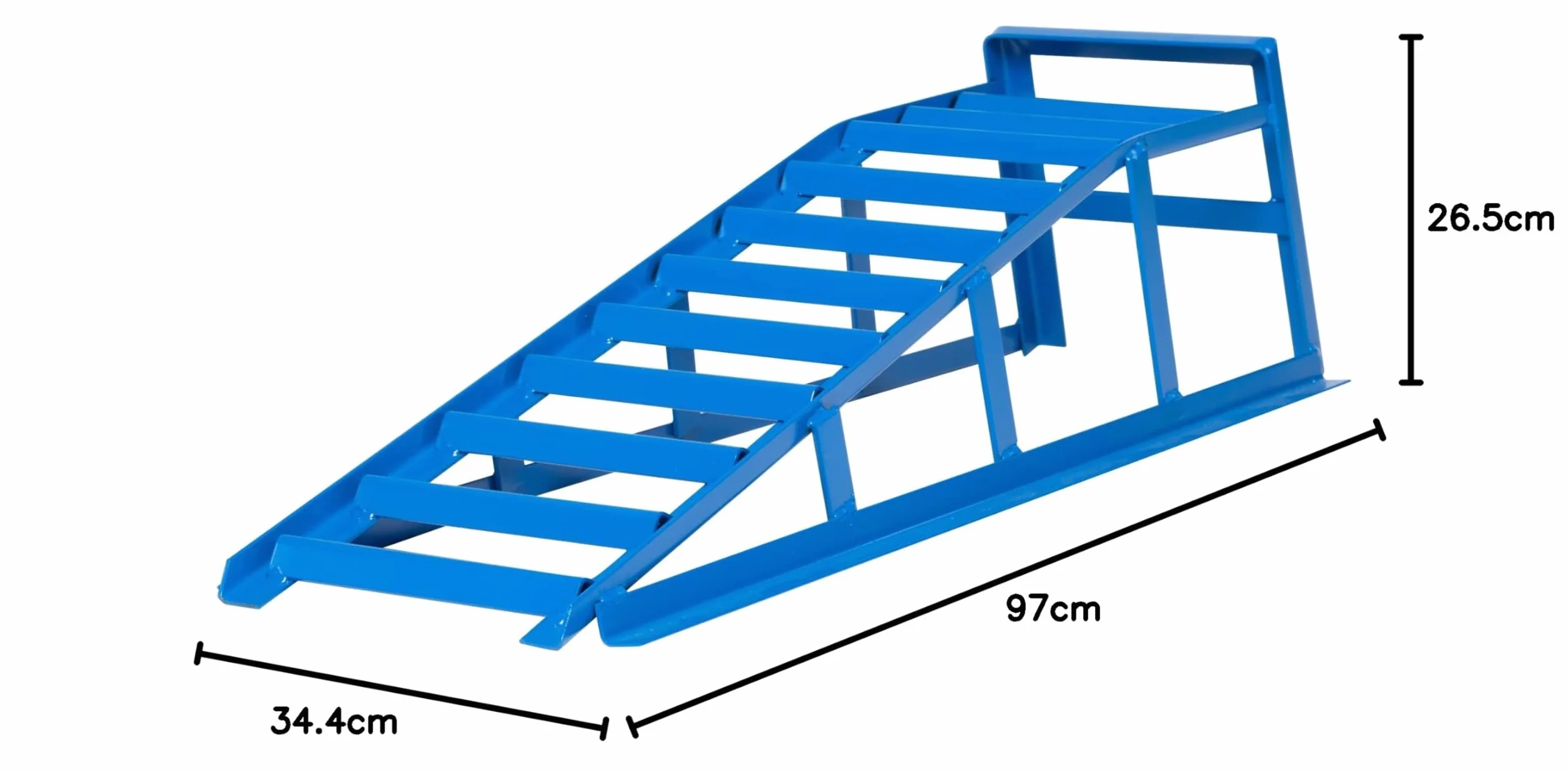 Cartrend 10904 Najazd Serwisowy, Niebieski, ‎90 x 26 x 23 cm; 9 kg, 1 Sztuka
