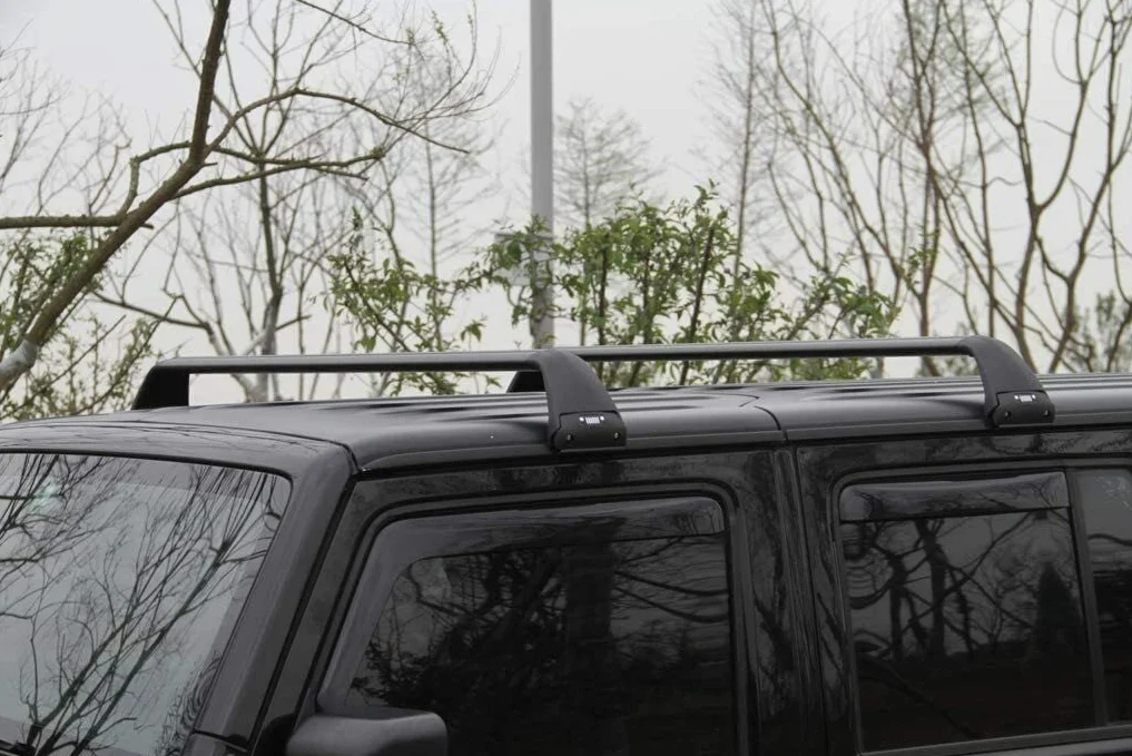 Relingi dachowe aluminiowe antykradzieżowe do Jeep Wrangler JL JK 2007-2022