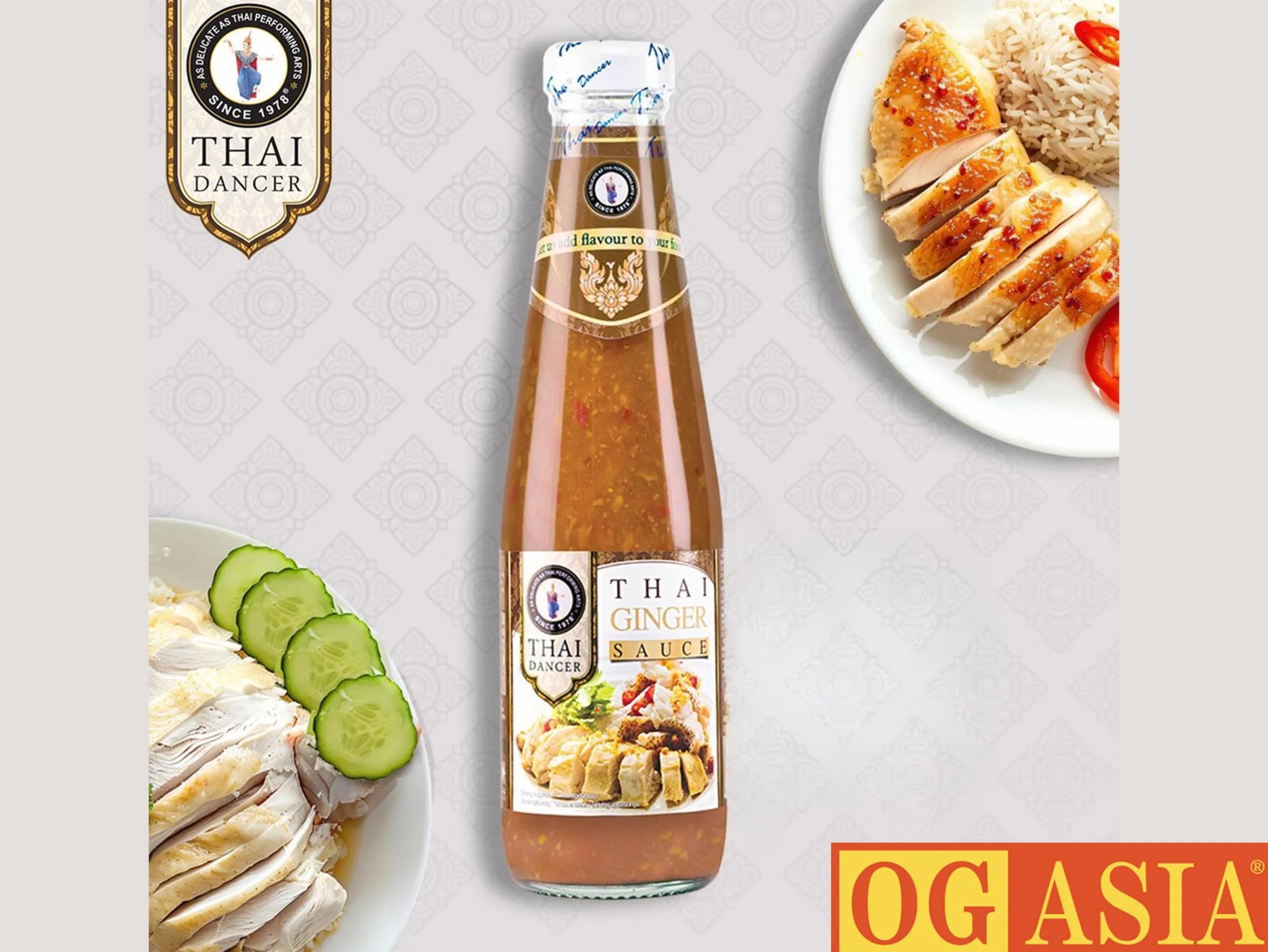 THAI DANCER sos imbirowy - autentyczny sos tajski - OG ASIA - 300 ml PET