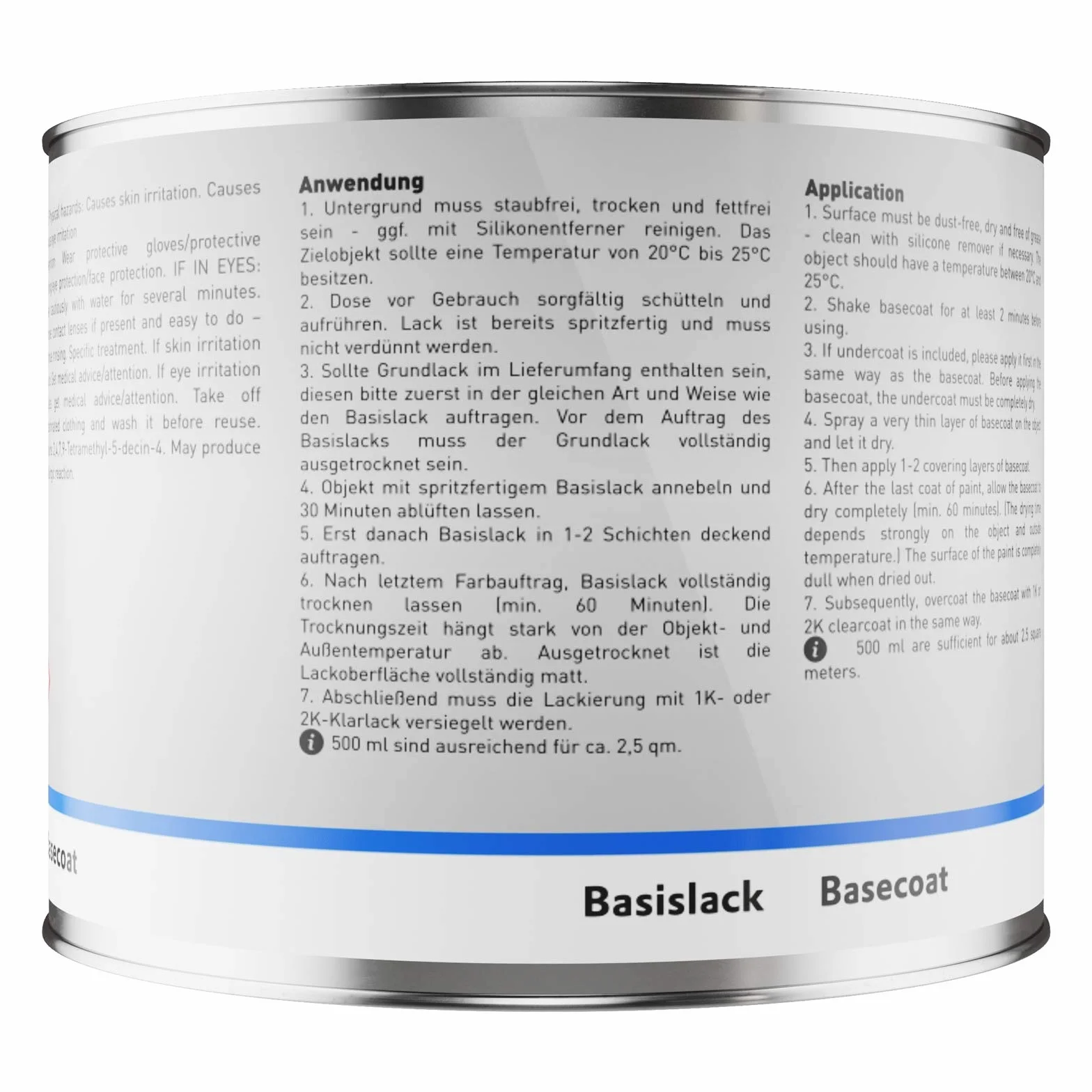 MG PRIME Lakier samochodowy Zestaw puszka gotowa do natrysku dla Mazda 34K Crystal White Pearl Mica/Blanc Cristal Perle Podklad + Lakier bazowy 1,0 litr 1000ml