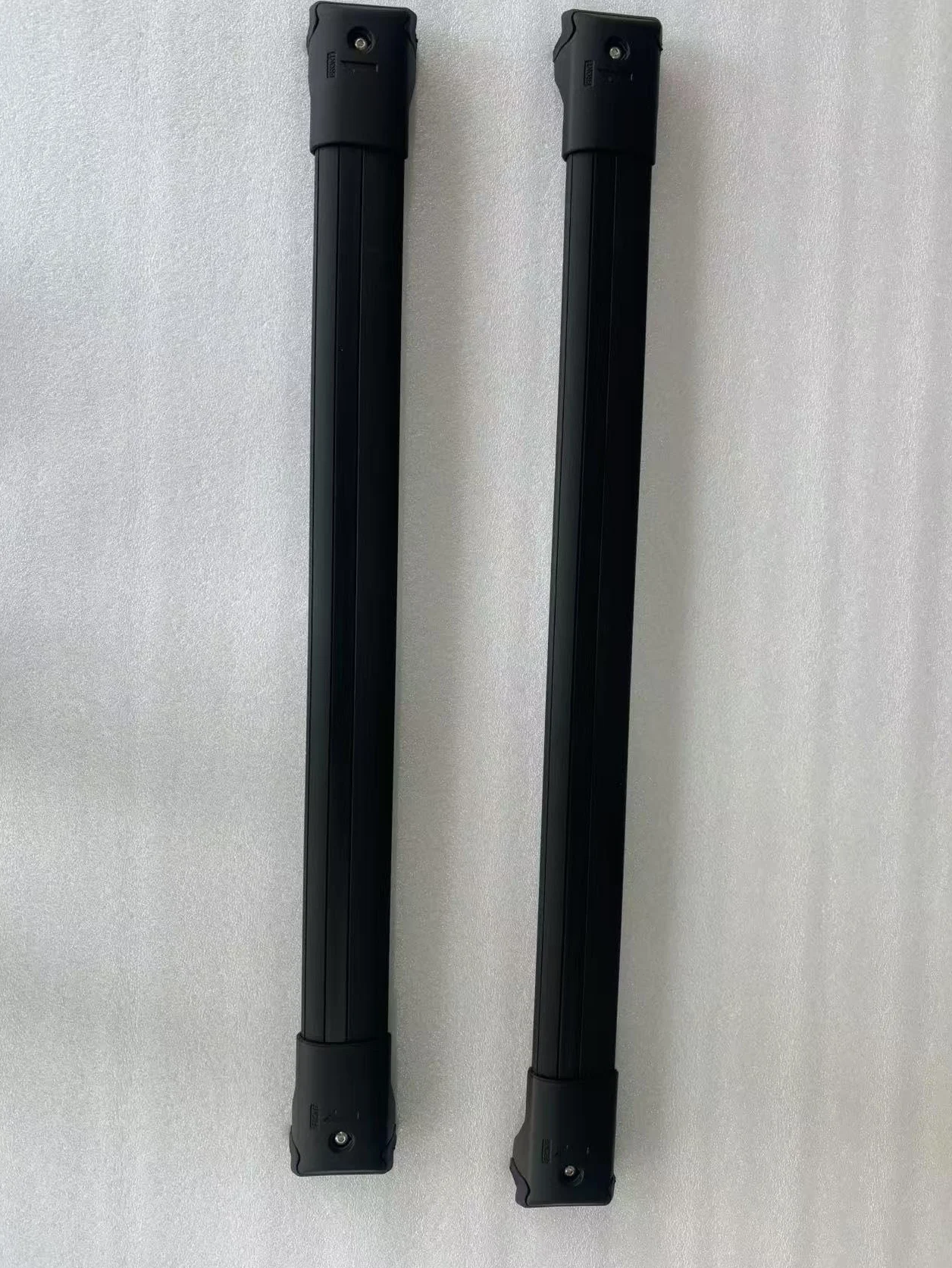 Bagażnik dachowy z poprzeczką, pasuje do Toyota Land Cruiser Prado J250 2024 2025, aluminiowe poprzeczki do dachu, bagażnika, kajaka, kajaka, ze stopu aluminium, czarny, 2 szt