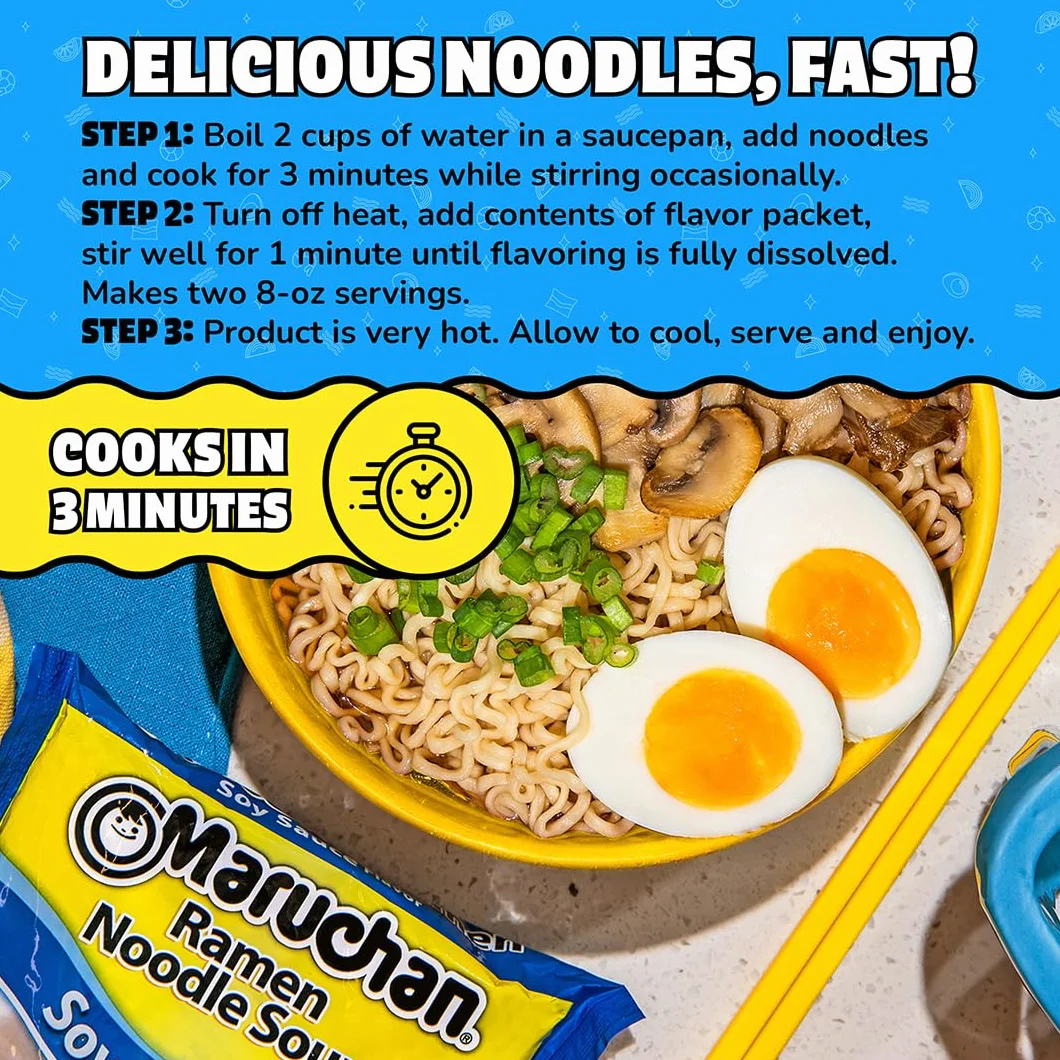 Maruchan Ramen, Oriental, 3-Ounce Packages (Pack of 24) by Maruchan