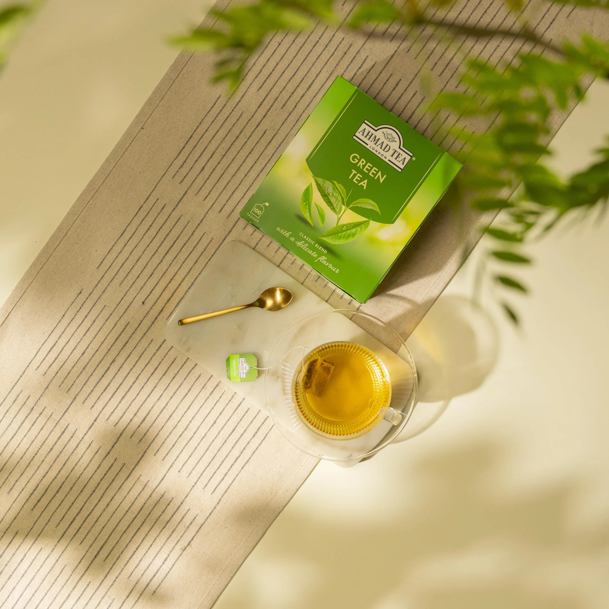 Ahmad Tea Zielona herbata 100 torebek 200 g