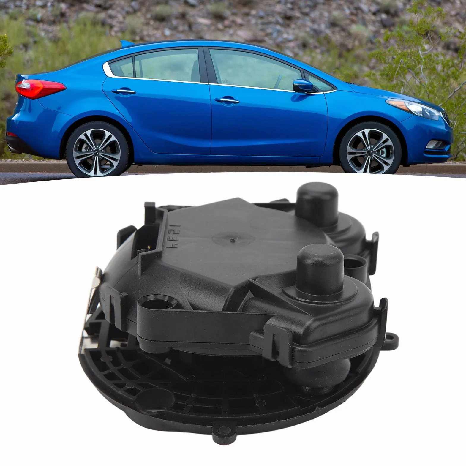 Siłownik Lusterka Zewnętrznego Premium ABS dla Forte 5 2014-2018
