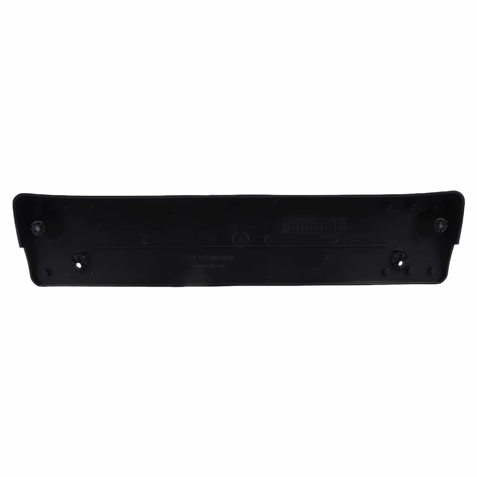 Generic Precyzyjnie Dopasowany Przedni Uchwyt Tablicy Rejestracyjnej do Mercedesa GLE-Class W167 2020-obecnie, Odporny na Wibracje Zderzak Samochodowy, montaż Ramy, montaż Bez Użycia Narzędzi,