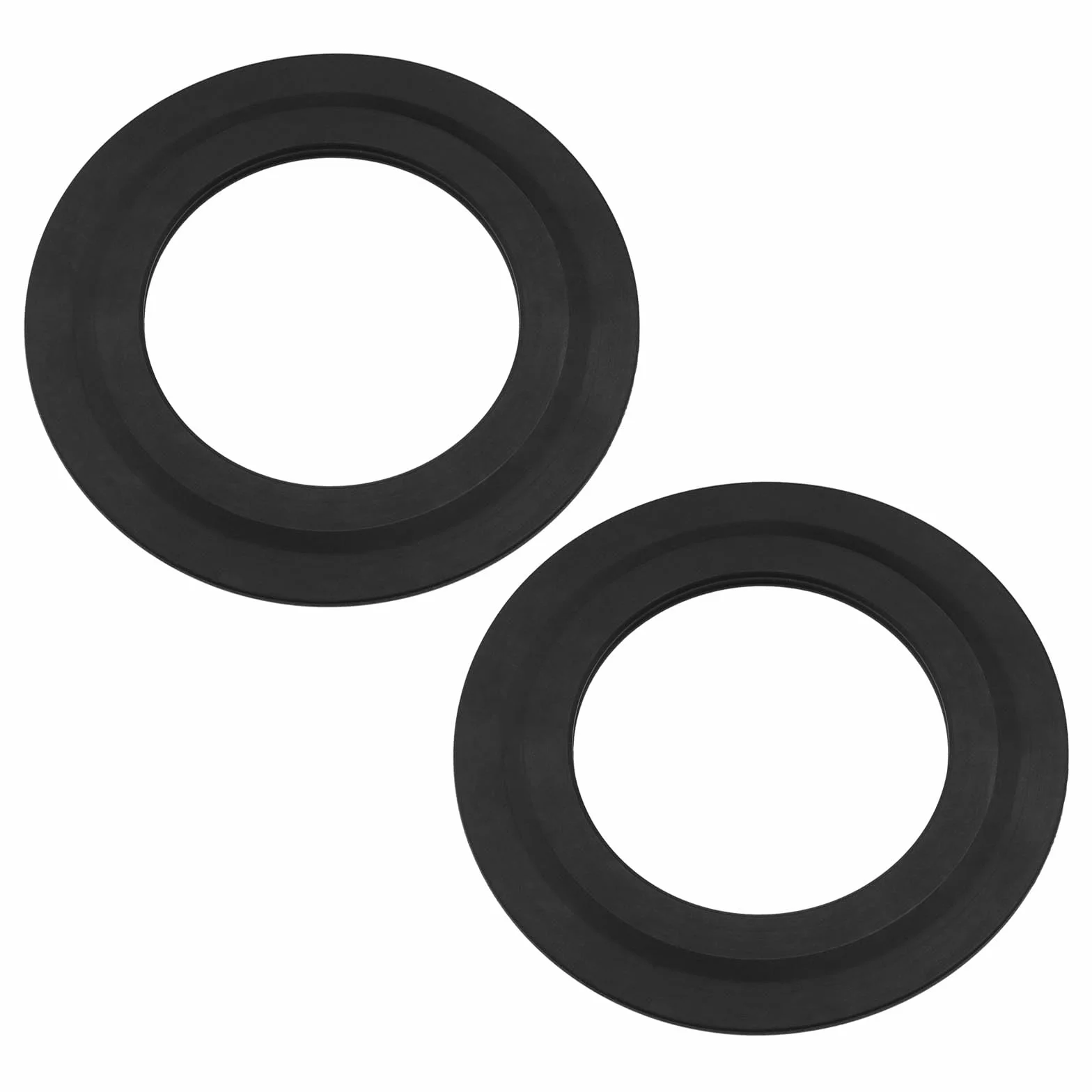 Uszczelka zaworu spłukującego do toalety 43 mm x 71 mm czarna kompatybilna z Siamp Optima 49 50