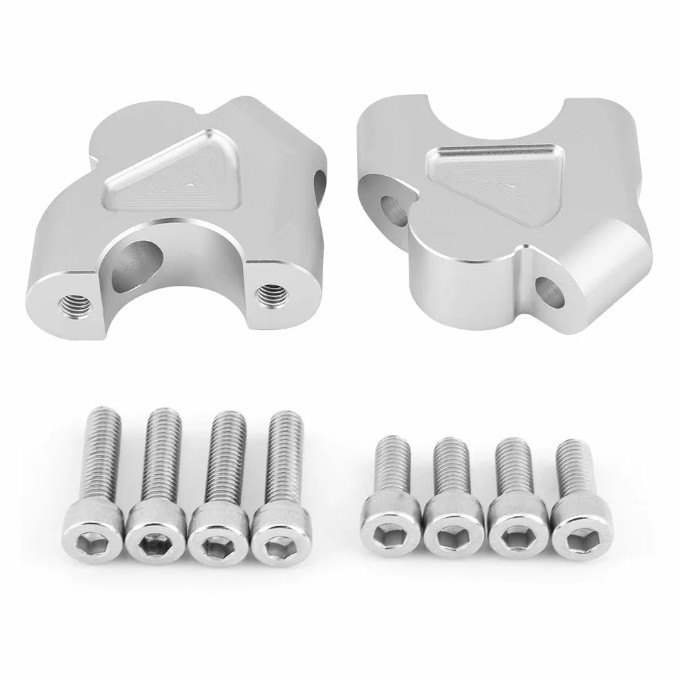 KIMISS Podnóżki podwyższające kierownicę CNC Aluminiowe for R1200GS LC ADV 14-18, regulacja wysokości, ergonomiczne