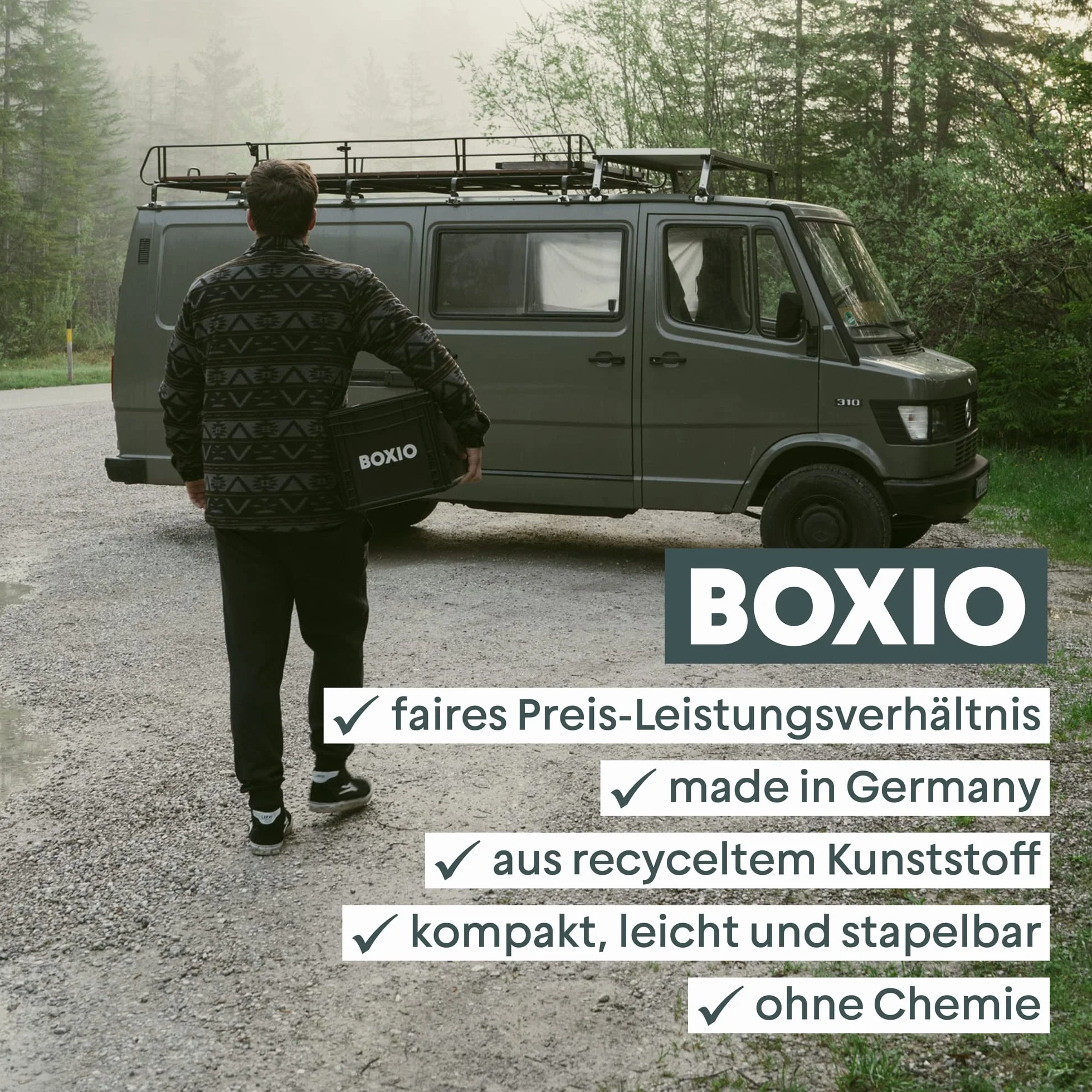 BOXIO - Kanister zastępczy 5 l do BOXIO – TOILET kanister na mocz z uchwytem do noszenia i pojemności 5 l