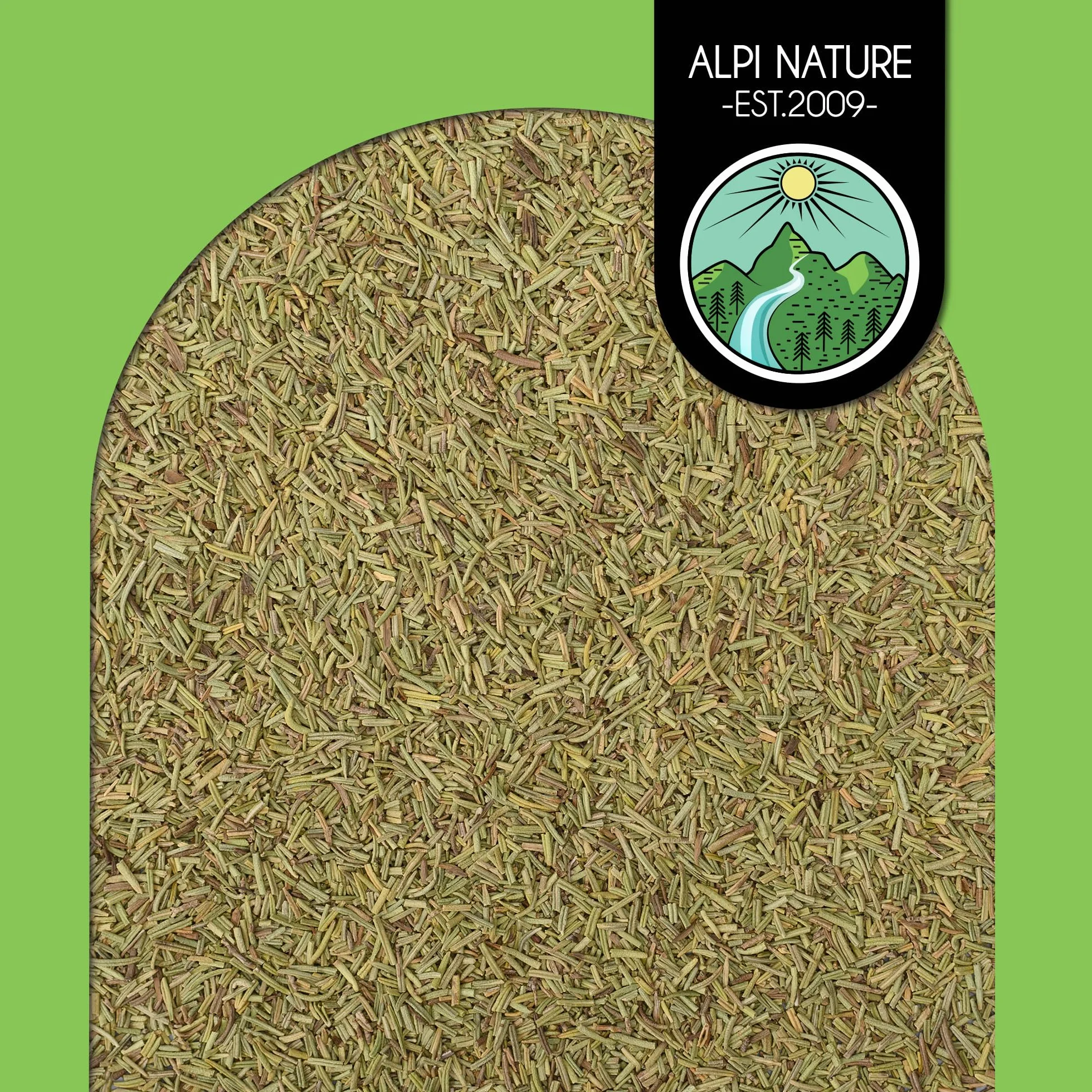 Alpi Nature Ekologiczny Rozmaryn 250g Suszone Liście Rozmarynu do Gotowania