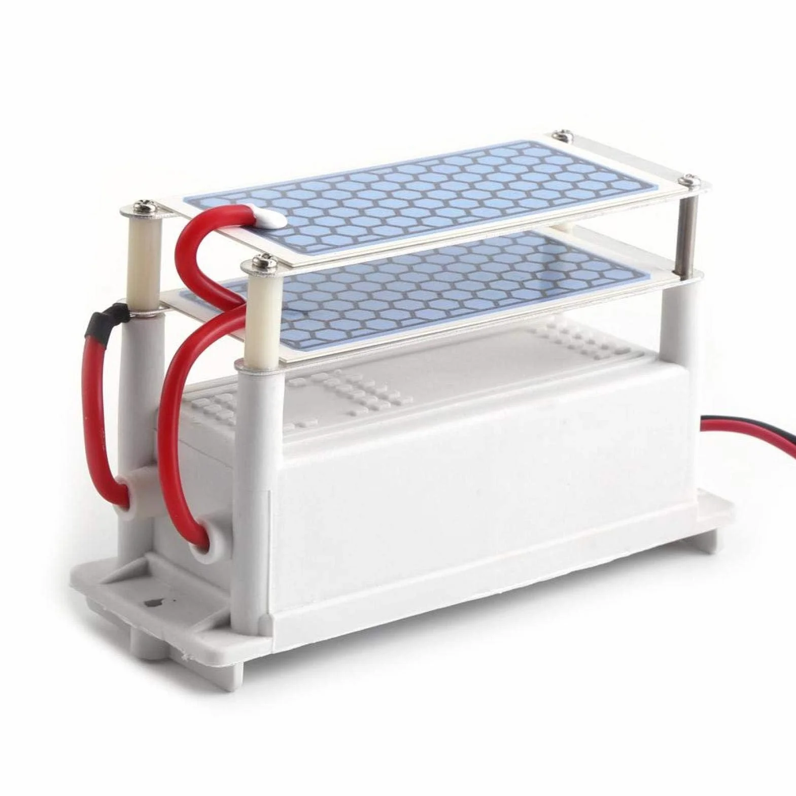 Generator ozonu, przenośna płyta ceramiczna ozonowa do samochodu 12 v 10g/H, sterylizator powietrza do ozonizatora, niskie zużycie energii, z wyładowaniem koronowym