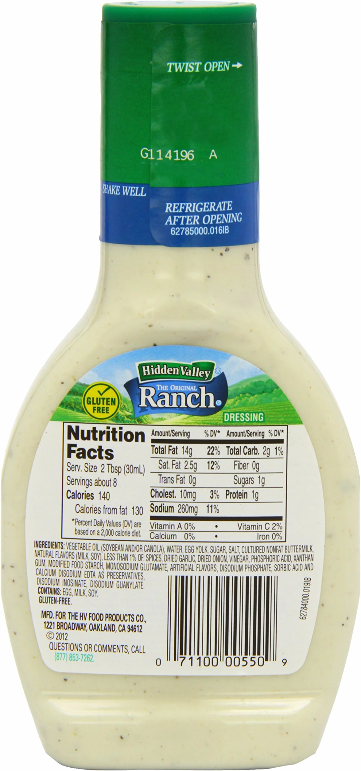 Hidden Valley Ranch Dressing 236 ml (opakowanie 3 szt.)