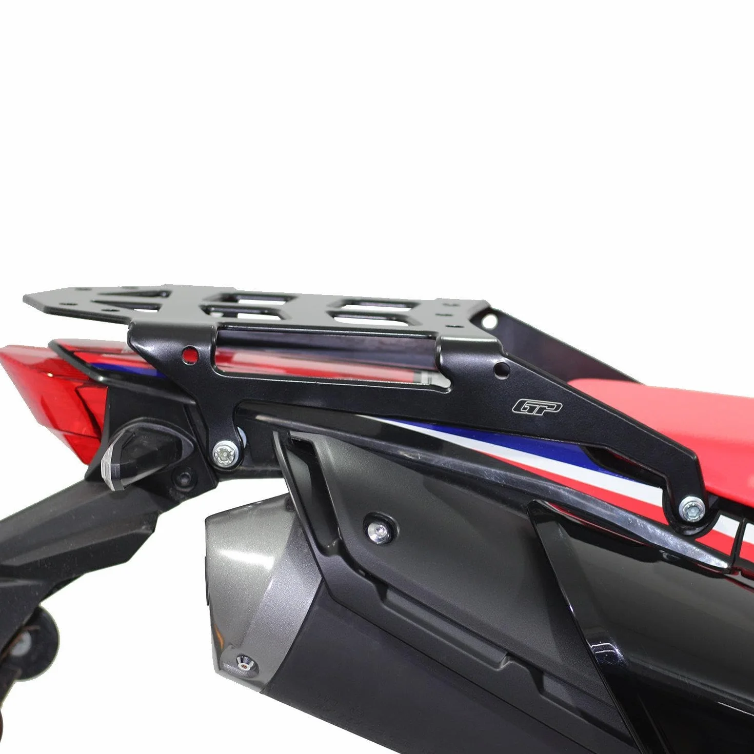 GP Kompozit Tylny bagażnik czarny kompatybilny z Honda CRF250L / CRF250 Rally / CRF300L / CRF300 Rally 2021-2023