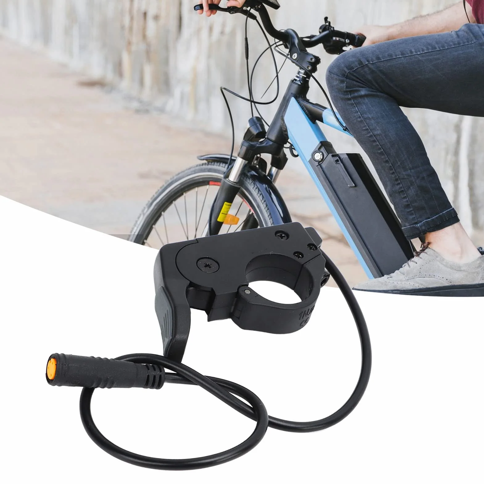 Przepustnica Kciukowa Do Rowerów Elektrycznych, Przepustnice Powersports, Przepustnica Przyspieszacz Kciukowy Do Rowerów Elektrycznych Bbs01 02 Bbshd Lewa Prawa Kierownica