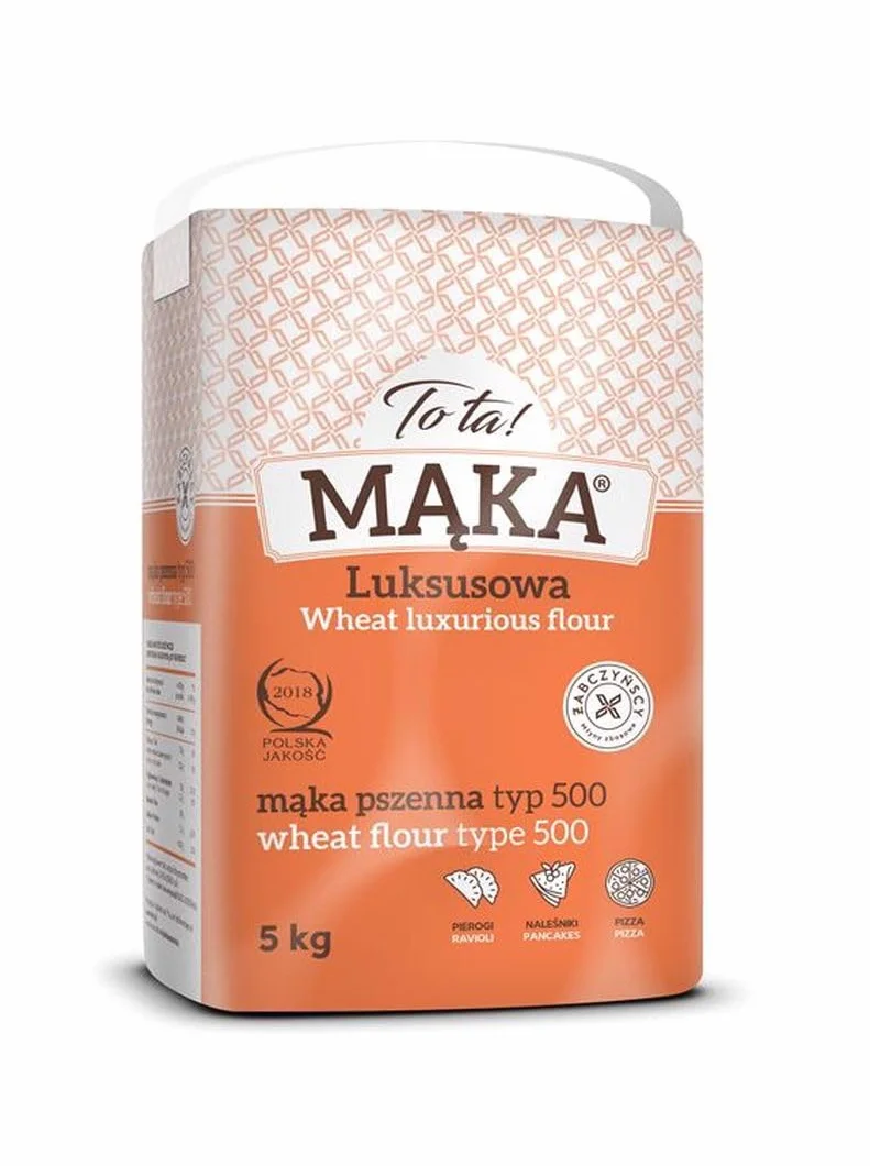 TOTA MĄKA PSZENNA TYP 500 5 KG PIEROGI