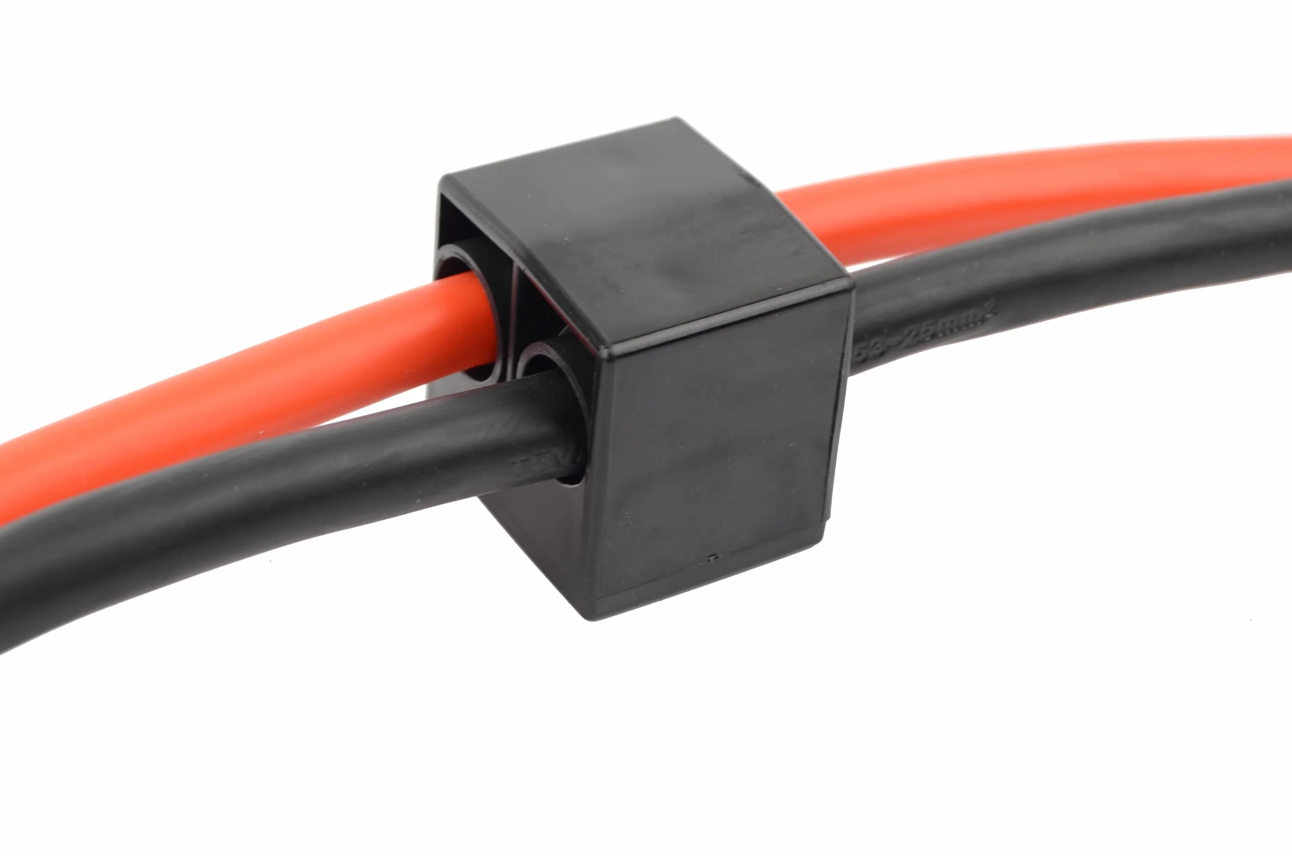 Brüder Mannesmann Werkzeuge M01788 kabel rozruchowy 25 mm, w okrągłej torbie
