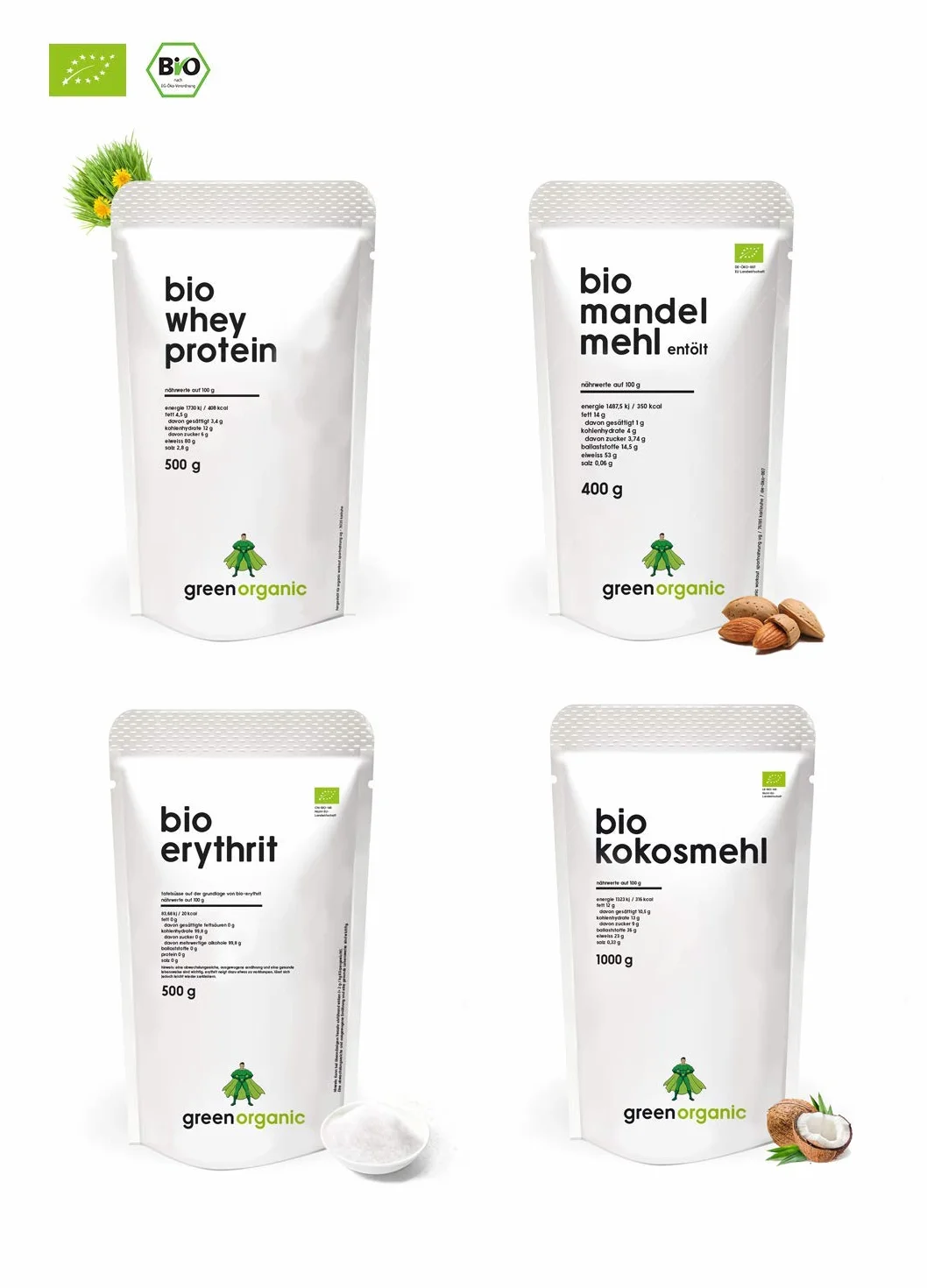Bio Premium mąka lniana – niskowęglowodanowa, bezglutenowa, wegańska, odolejowana, bogata w białko, błonnik, przystosowana do diety, białko roślinne, paleo, uczciwa i trwała, 750 g