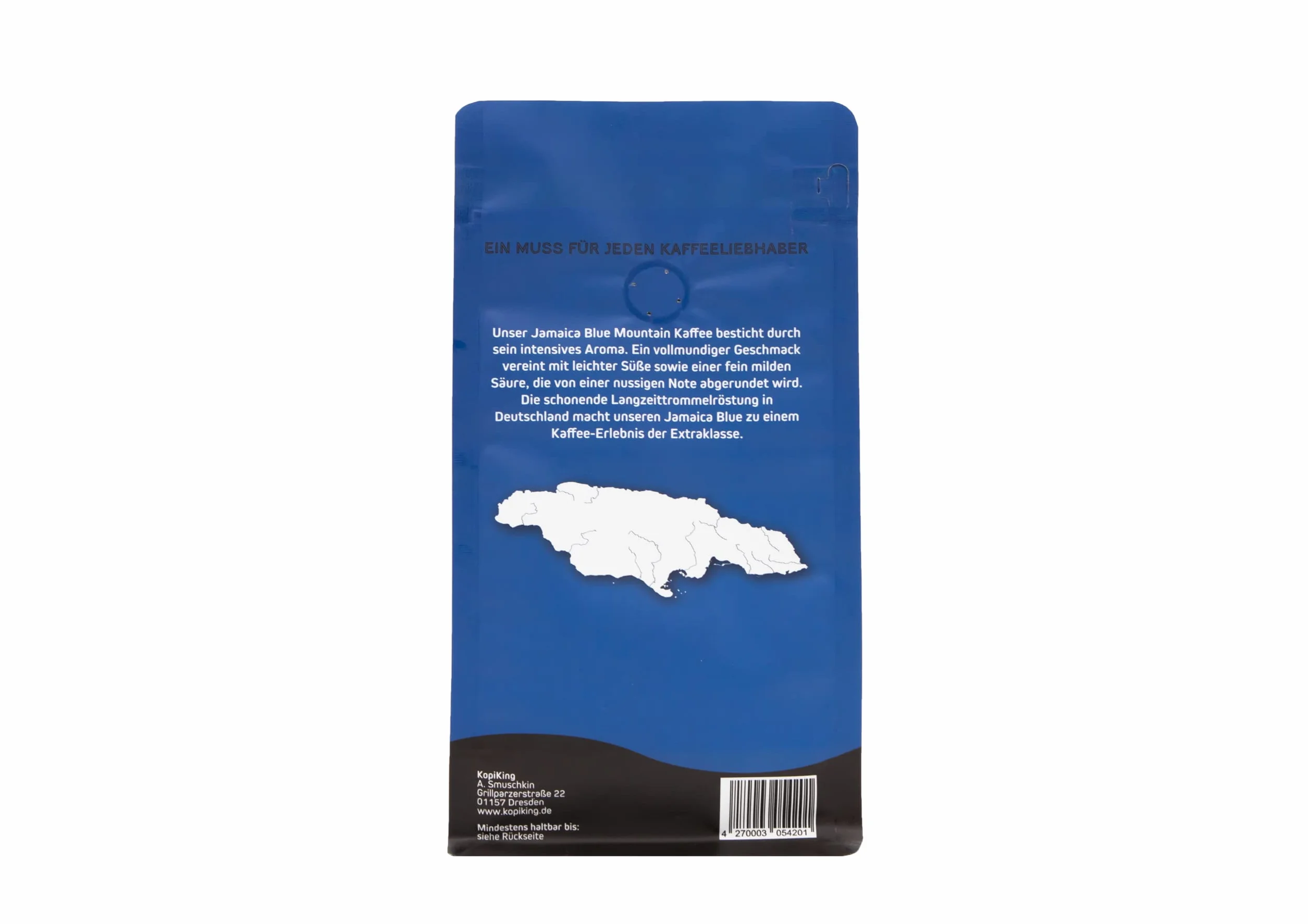 Jamaica Blue Mountain kawa 100% Arabica 250 g całych ziaren Direct Trade