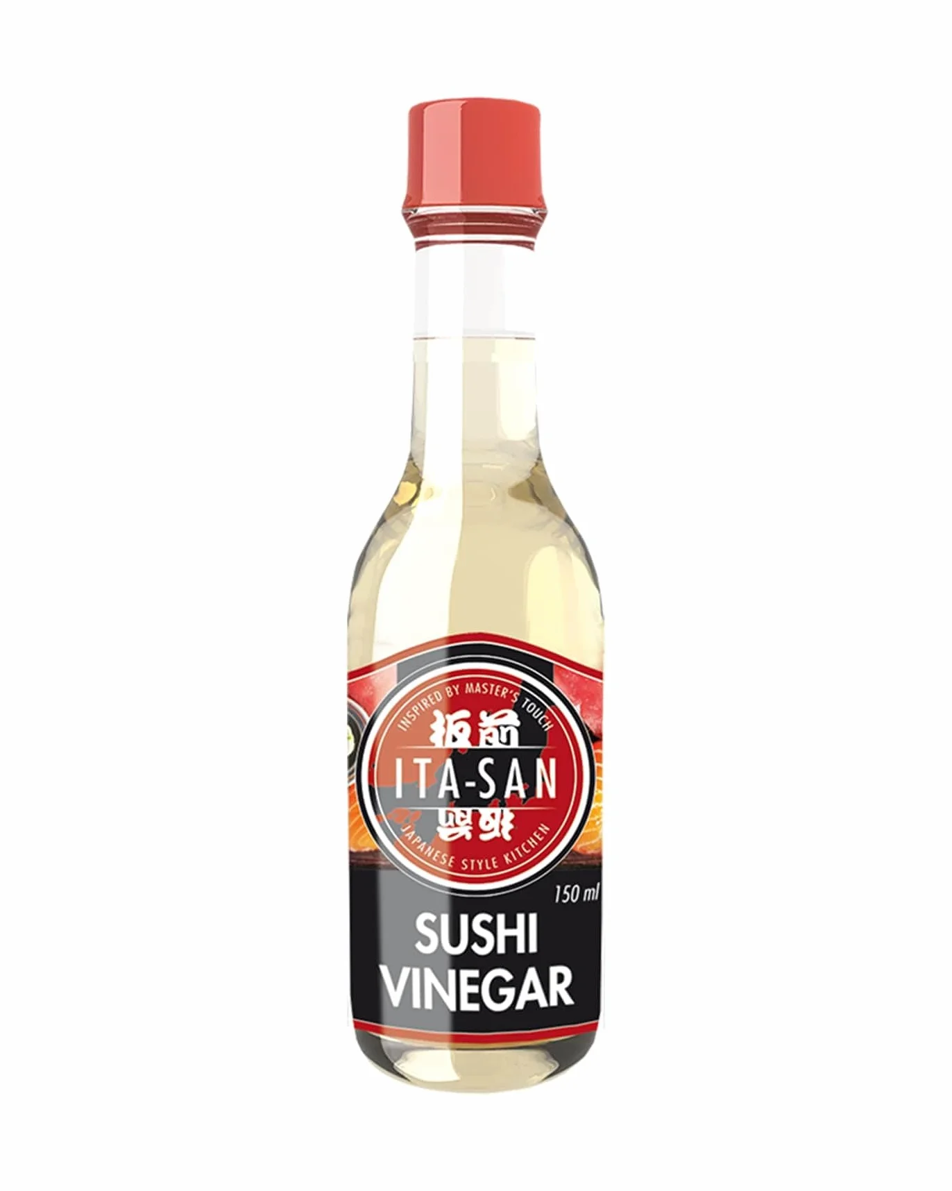 ITA-SAN ocet do sushi 6 x 150 ml słodki kwaśny wegański bezglutenowy