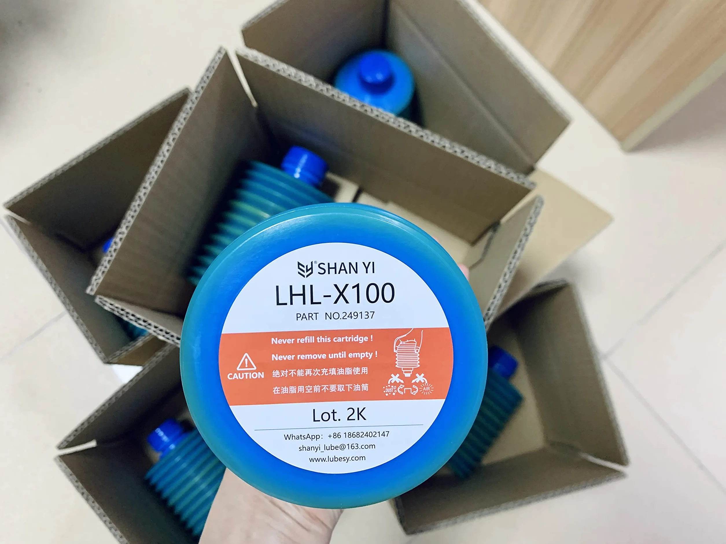 LHL-X100-7 700 ml nr 249137 smar do obróbki CNC Makino Z192A1600010, MAZAK P52LA000111, DOOSAN