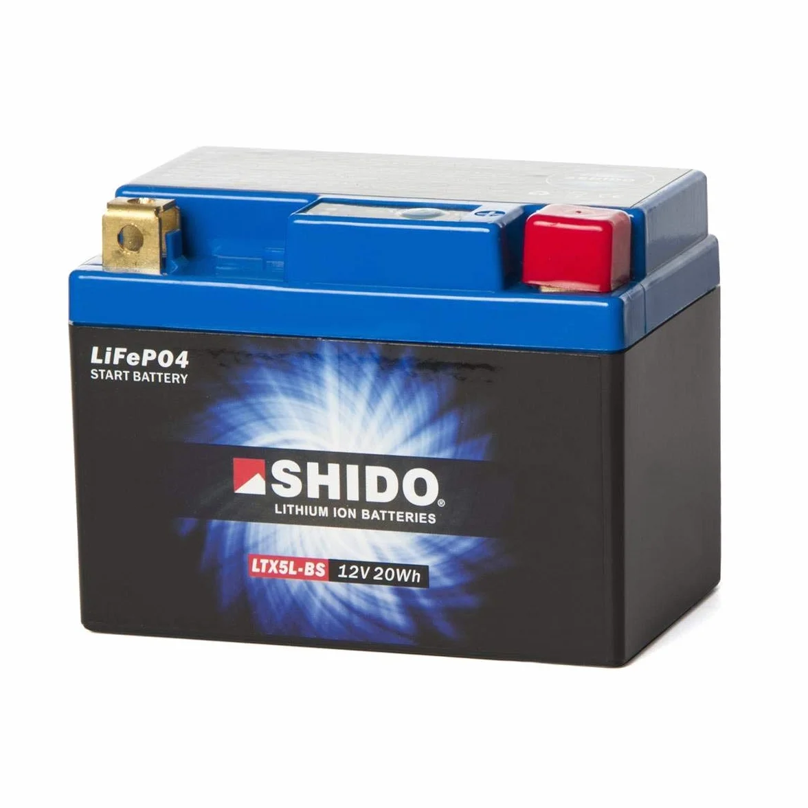 SHIDO LTX5L-BS LION -S- bateria litowa, jonowa niebieska (cena z kaucją 7,50 EUR)