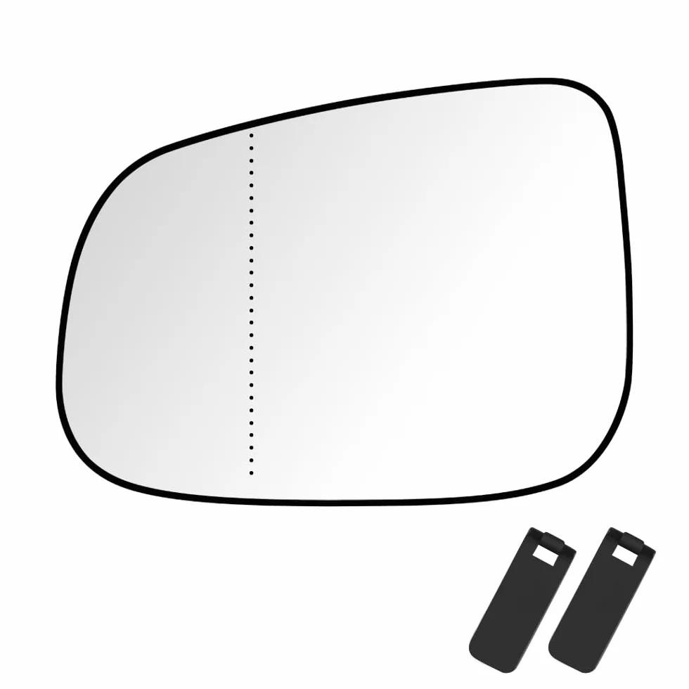 SENZEAL Szkło Lusterka Wstecznego Podgrzewane Strona Kierowcy do Volvo C30 C70 2010-2013 S40 S60 S80 V40 V50 V60 V70 Jaguar XE XF XJ 30716479 (Lewa Strona)