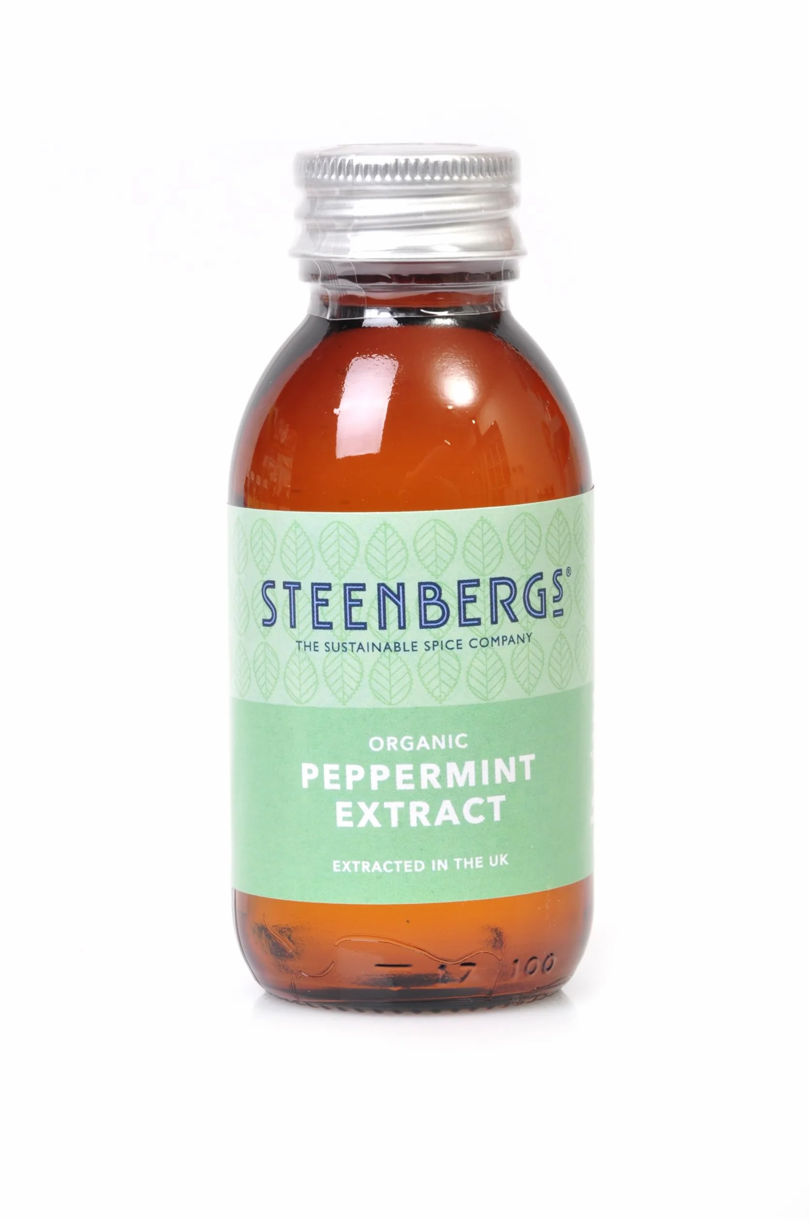 Steenbergs Steenbergs ekstrakt z mięty pieprzowej, organiczny, 100 ml, 100 ml
