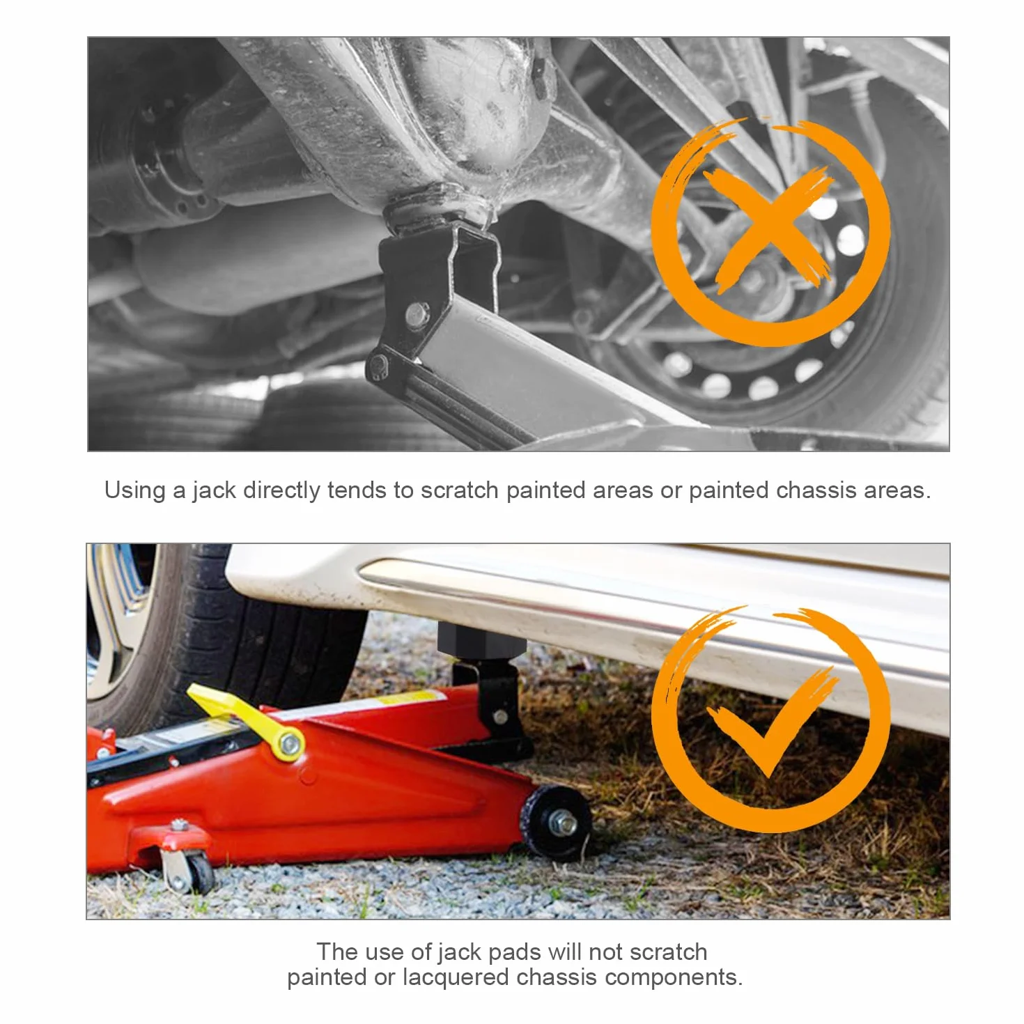 4 Sztuk Gumowa Podkładka do Podnośnika Samochodowego, Adapter Podkładki do Podnośnika, Kompatybilny z Chevrolet Corvette C5 C6 C7