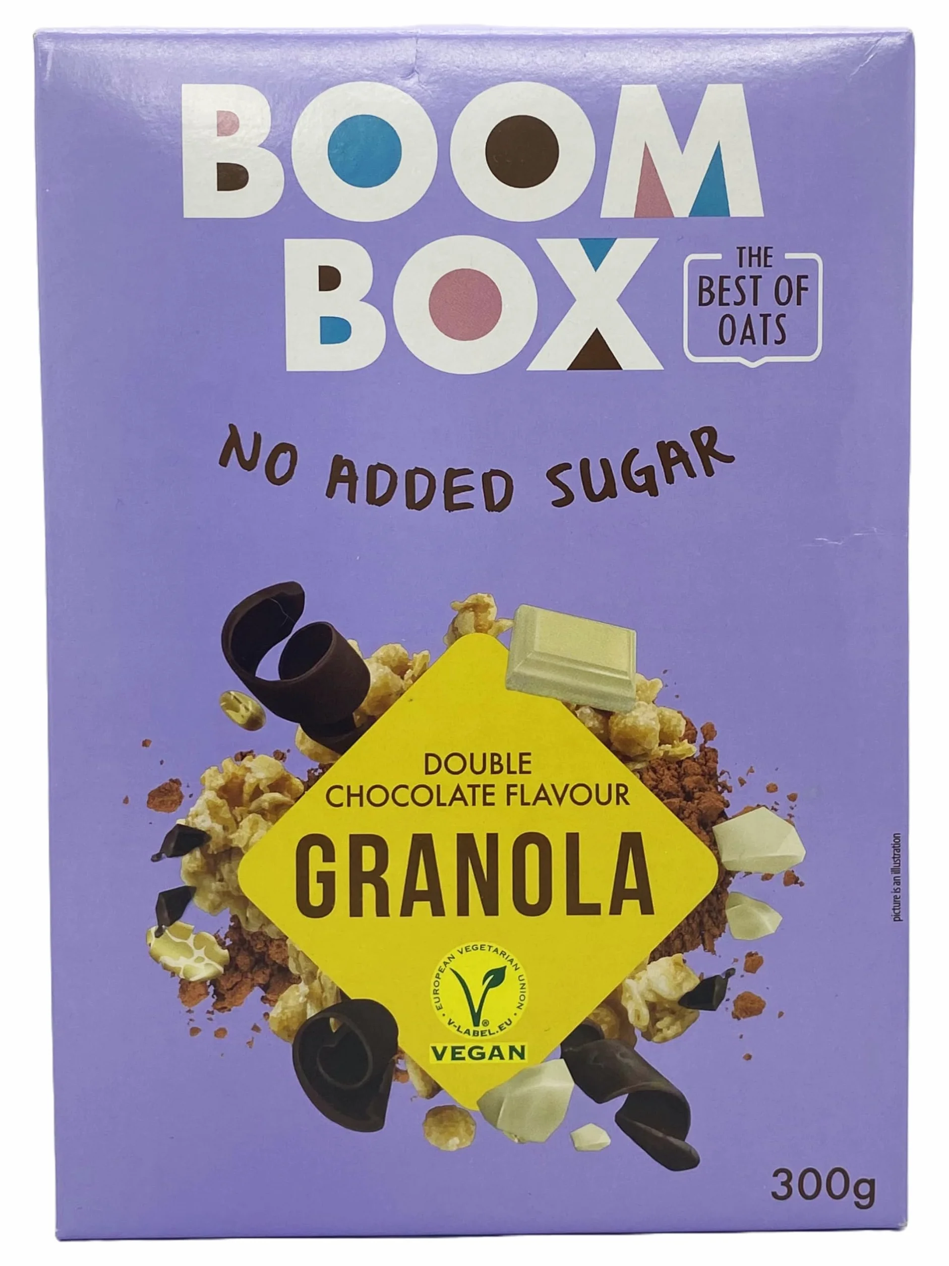 BOOM BOX granola owsiana czekoladowa 300g Musli podwójna czekolada