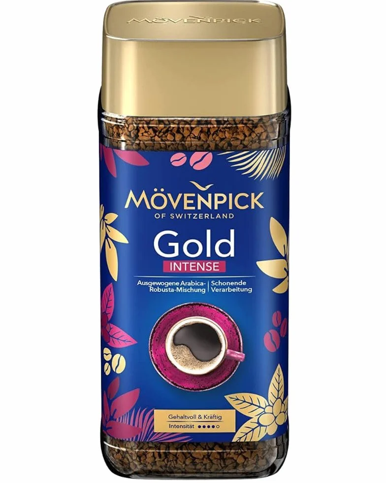 MÖVENPICK GOLD INTENSE Kawa rozpuszczalna, 200 g