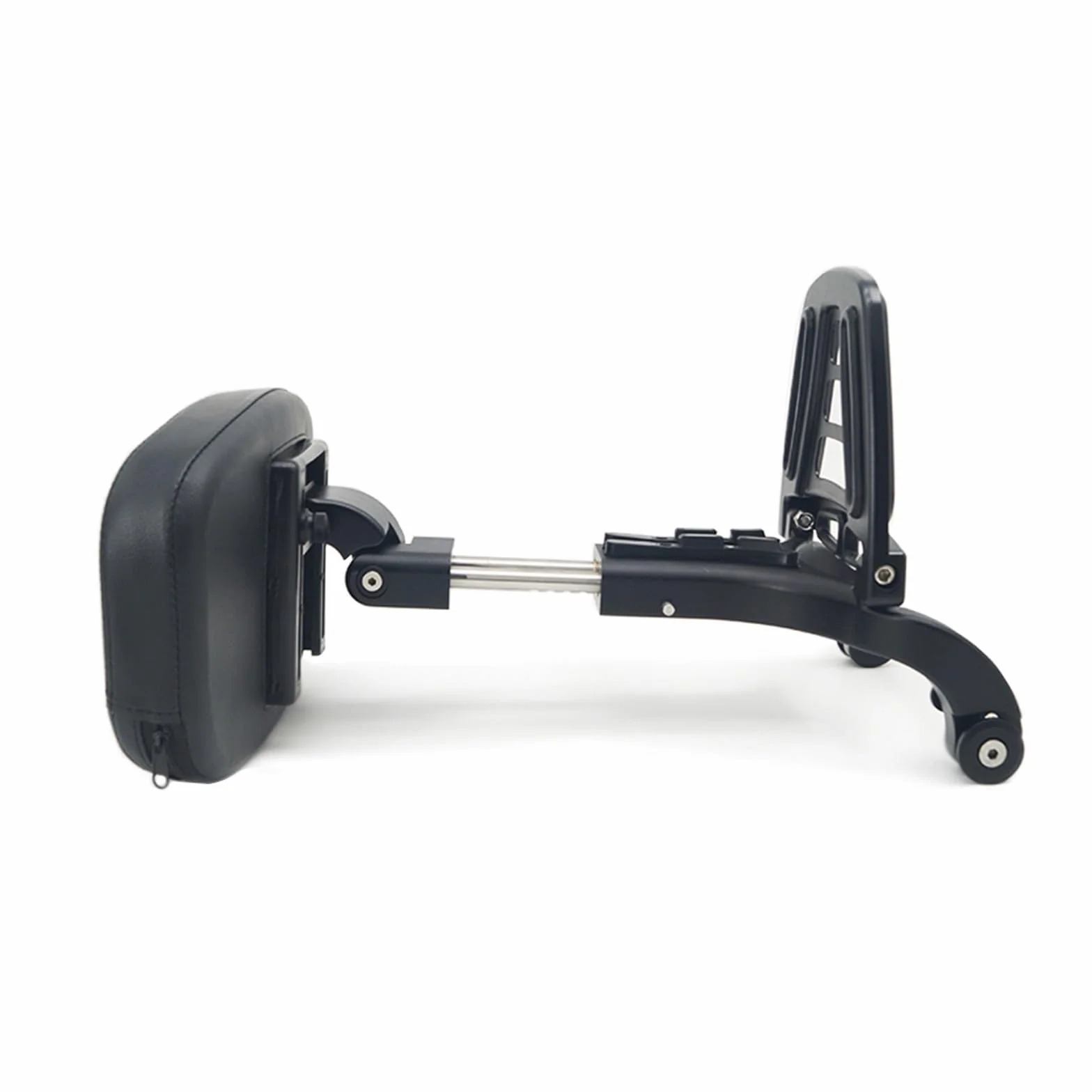 Oparcia siedzeń motocyklowych Oparcie kierowcy motocykla i pasażera pasuje do Harley FLSB pasuje do Softail Sport Glide 2018-2022/FXLR pasuje do Softail Low Rider (Color : Black)
