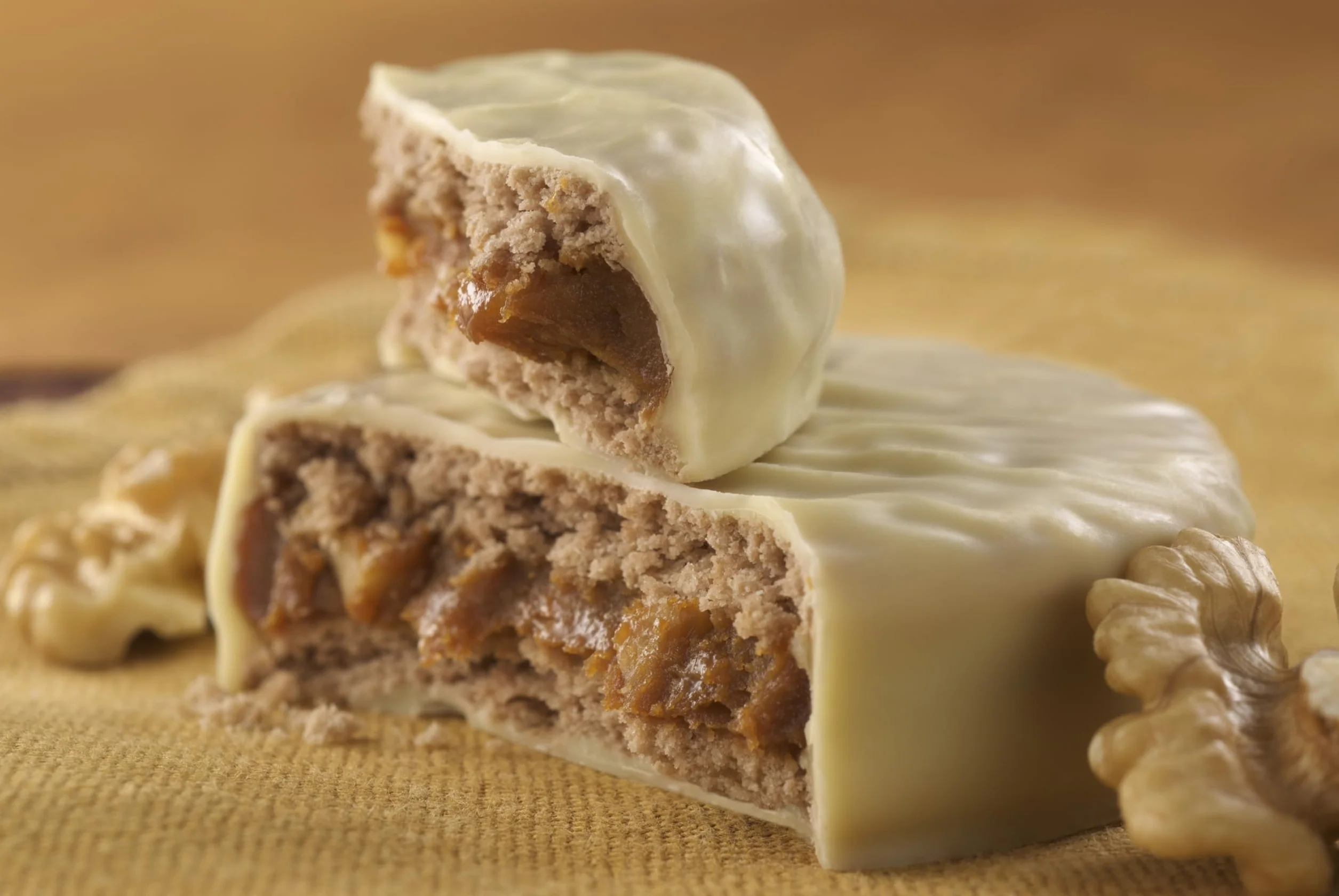 Havanna | Alfajores z orzechami i białą czekoladą | Ciastka z nadzieniem z dulce de leche w polewie | 12 sztuk | 660 g