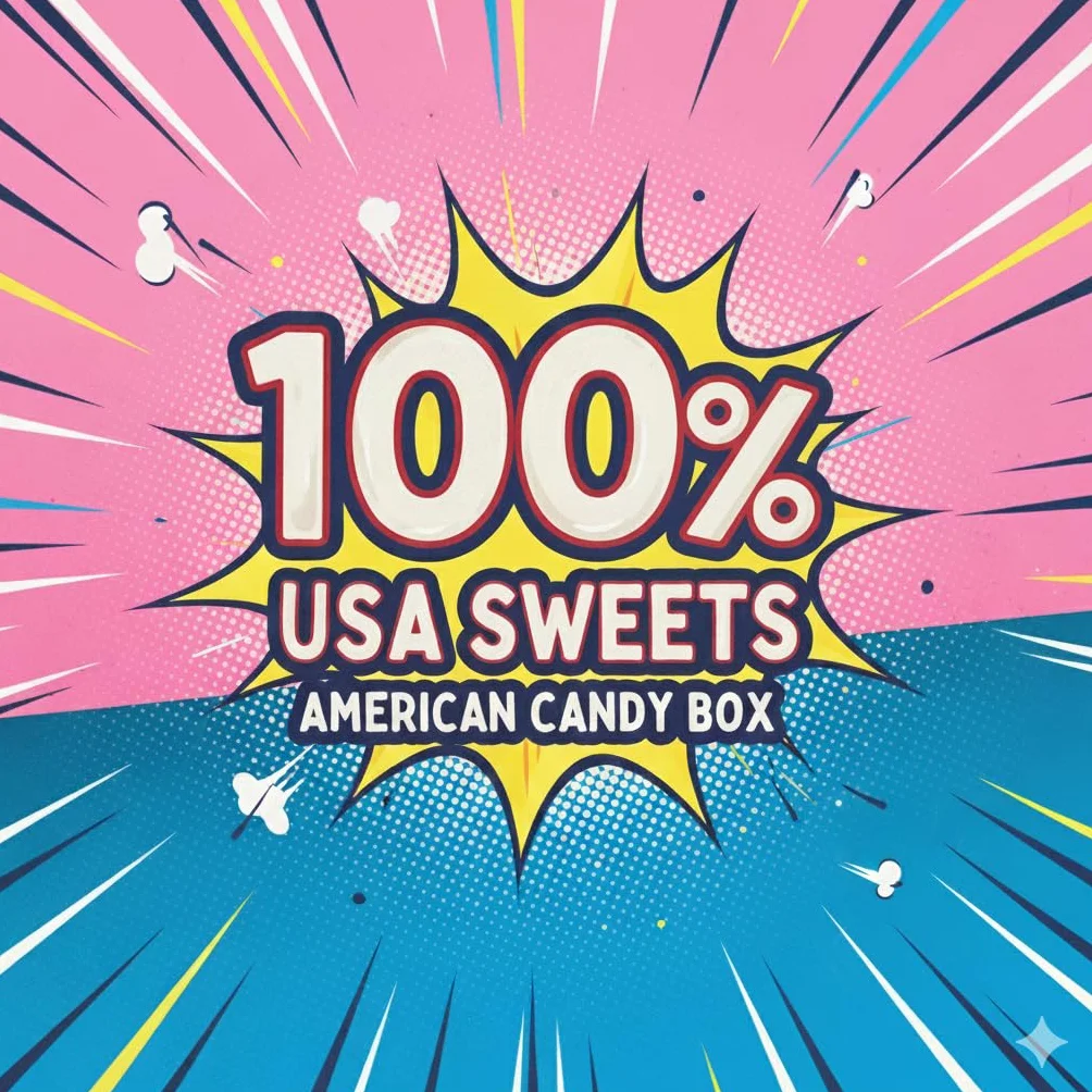 JUMBO USA Original American Candy Snack Box 21 sztuk Import