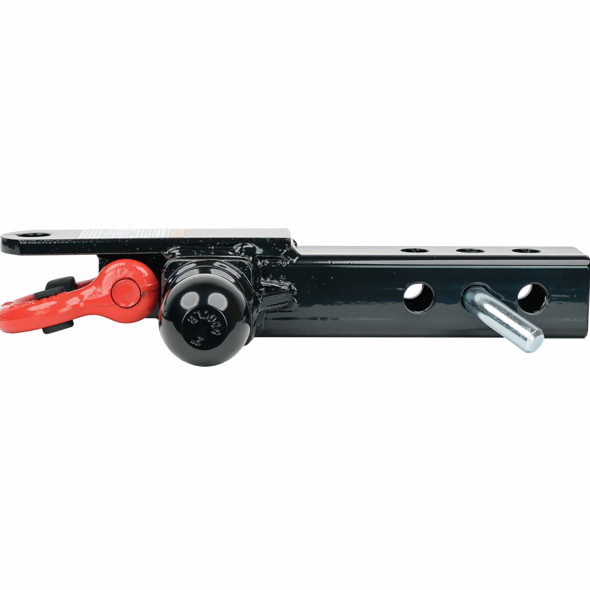 ATV/UTV tek Elite 4-drożny zaczep 1/7/8", 2-calowe uchwyty kulowe, uchwyt do przypinek, szekla holownicza